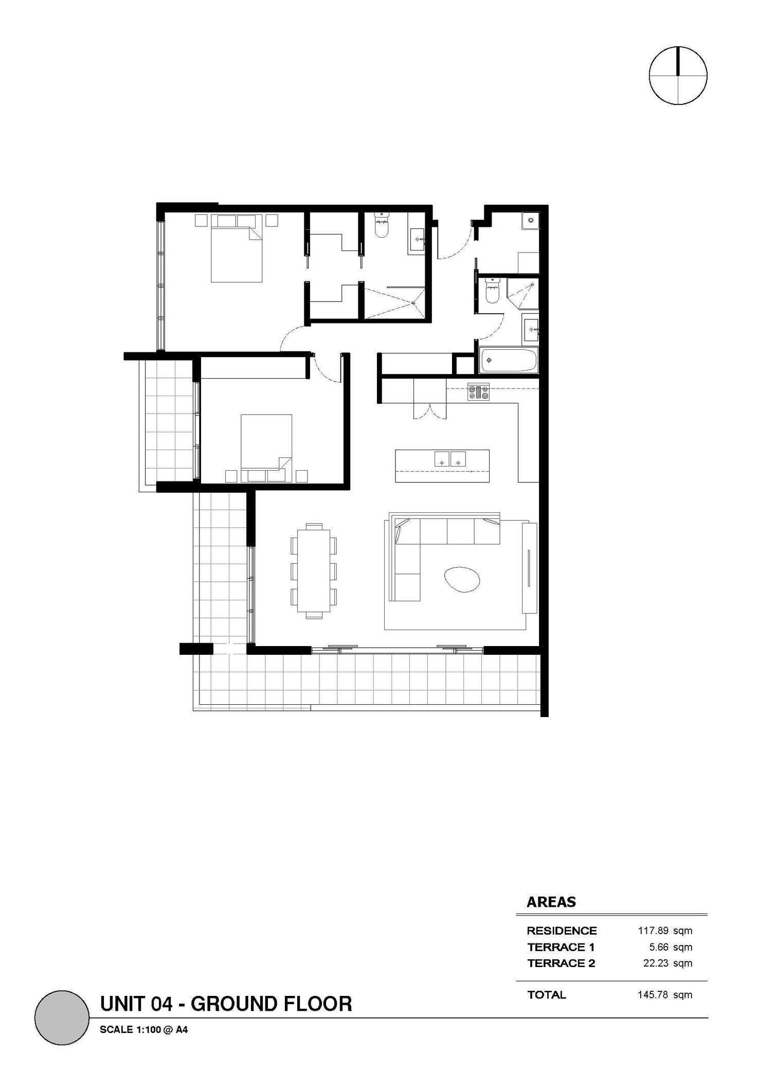 Floorplan of Homely apartment listing, 4/47 Glendale Avenue, Templestowe VIC 3106