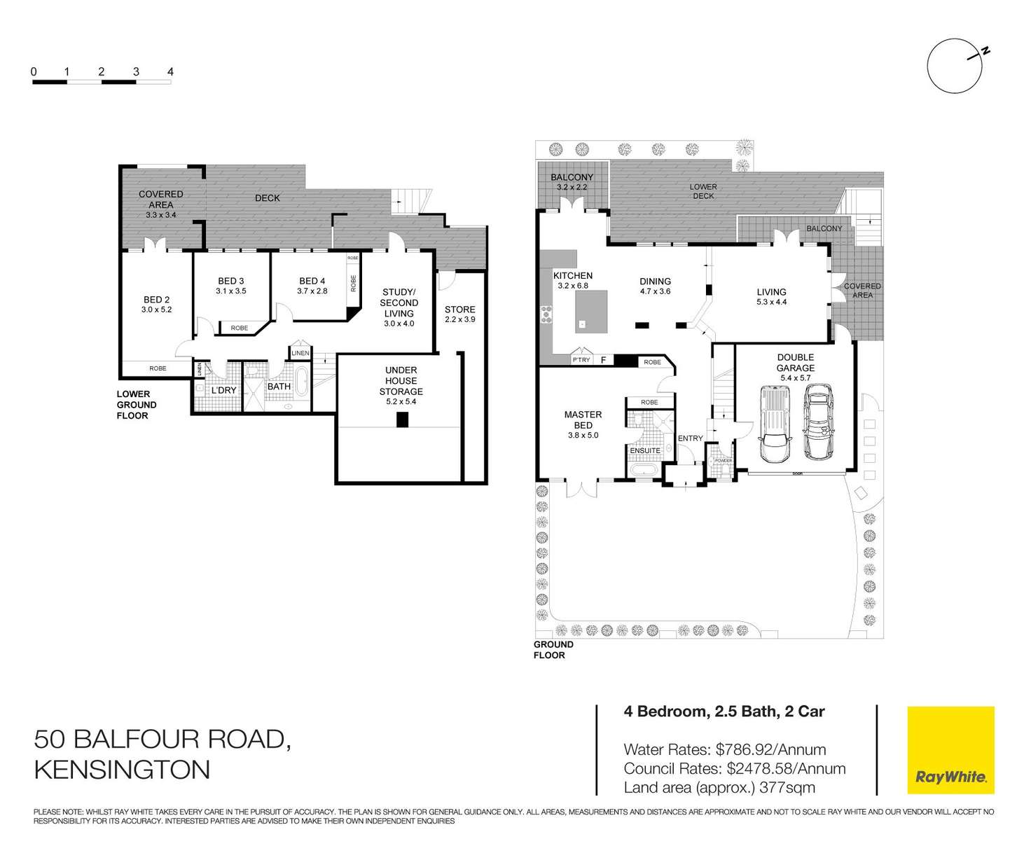 Floorplan of Homely house listing, 50 Balfour Road, Kensington NSW 2033