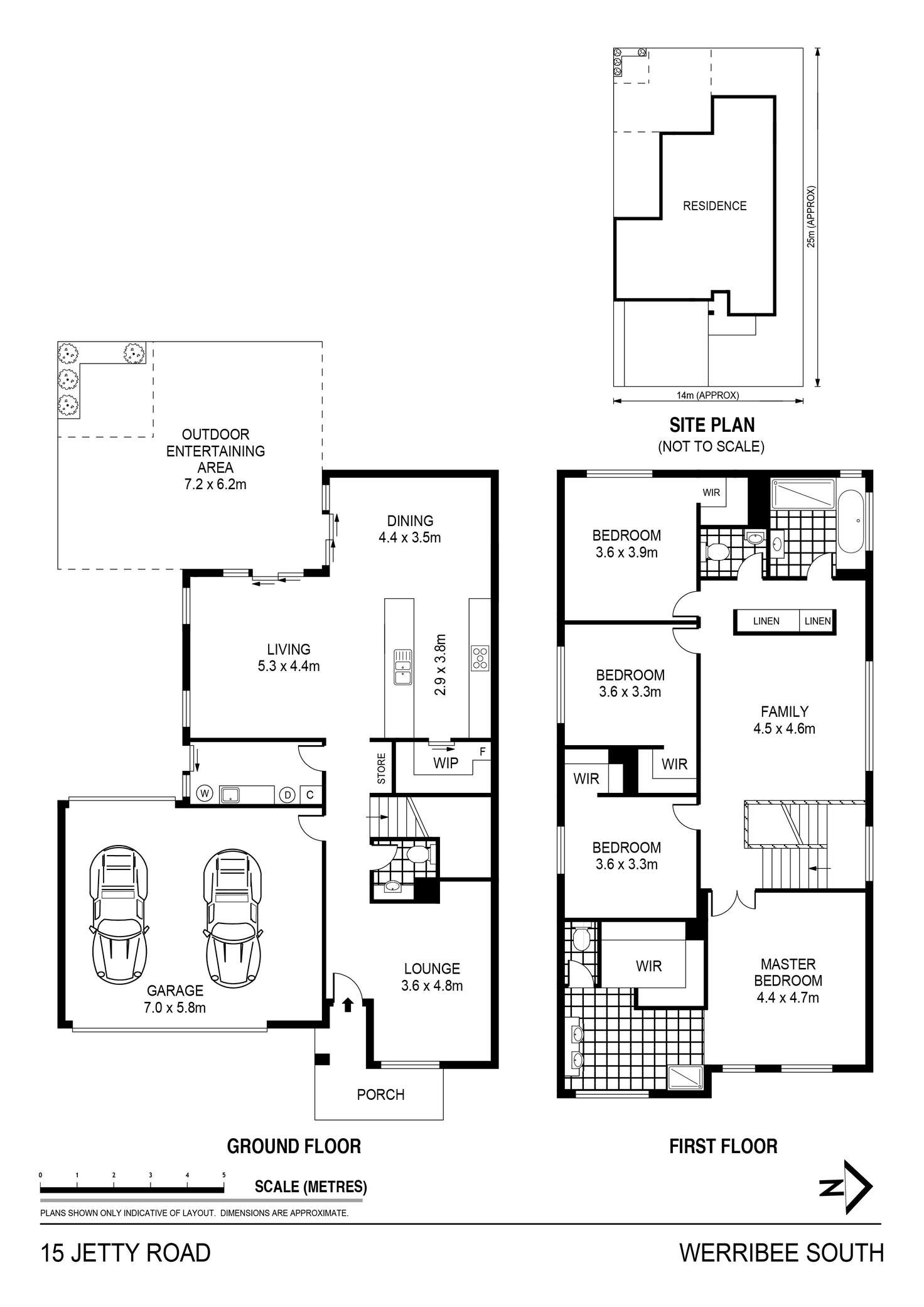 Floorplan of Homely house listing, 15 Jetty Road, Werribee South VIC 3030