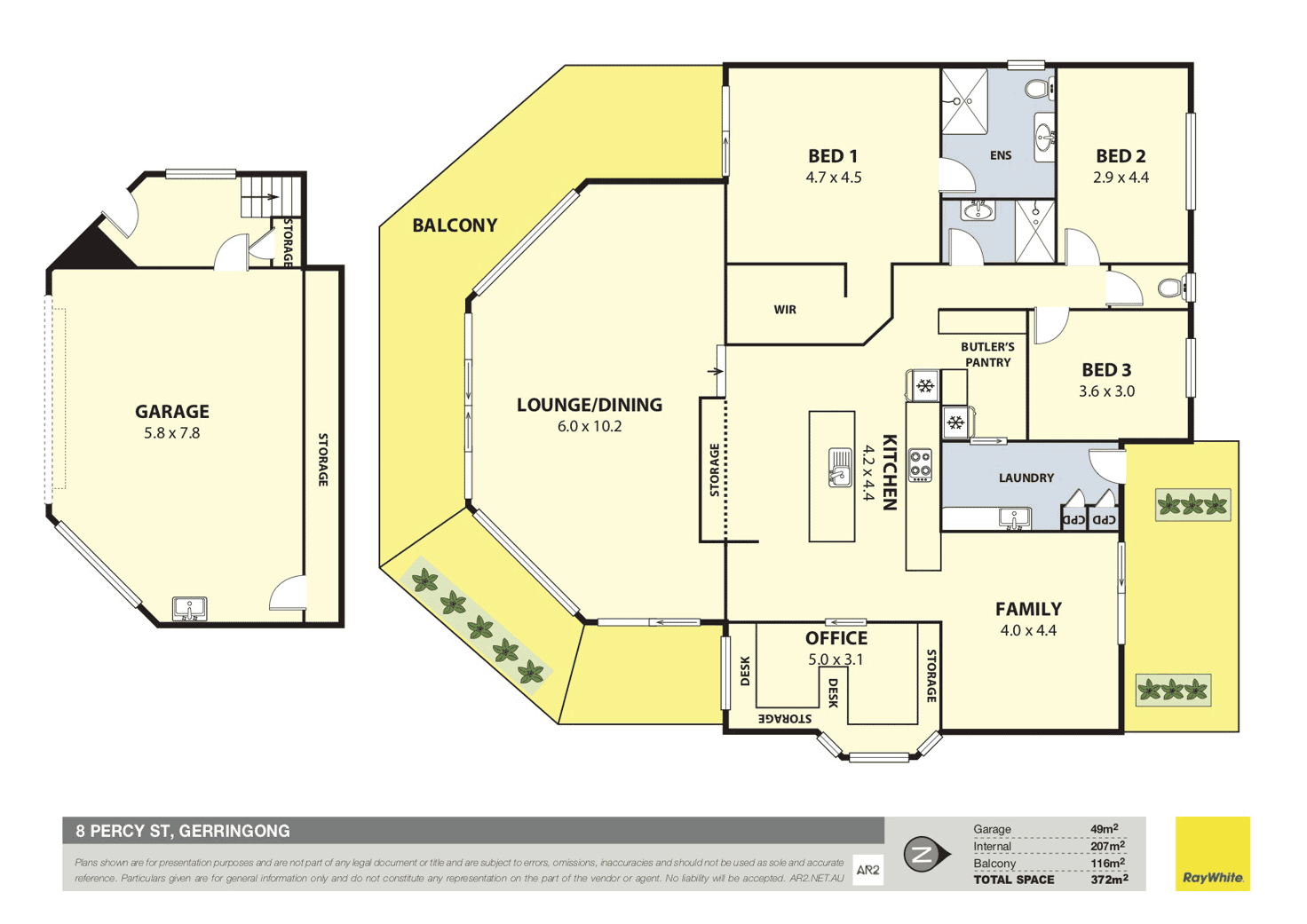 Floorplan of Homely house listing, 8 Percy Street, Gerringong NSW 2534