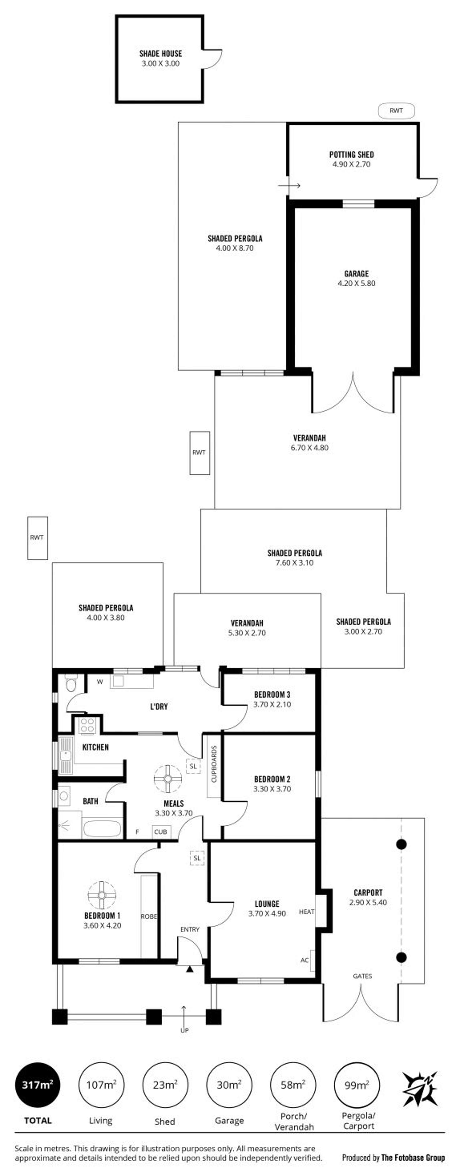 Floorplan of Homely house listing, 21 Stevens Street, Croydon Park SA 5008