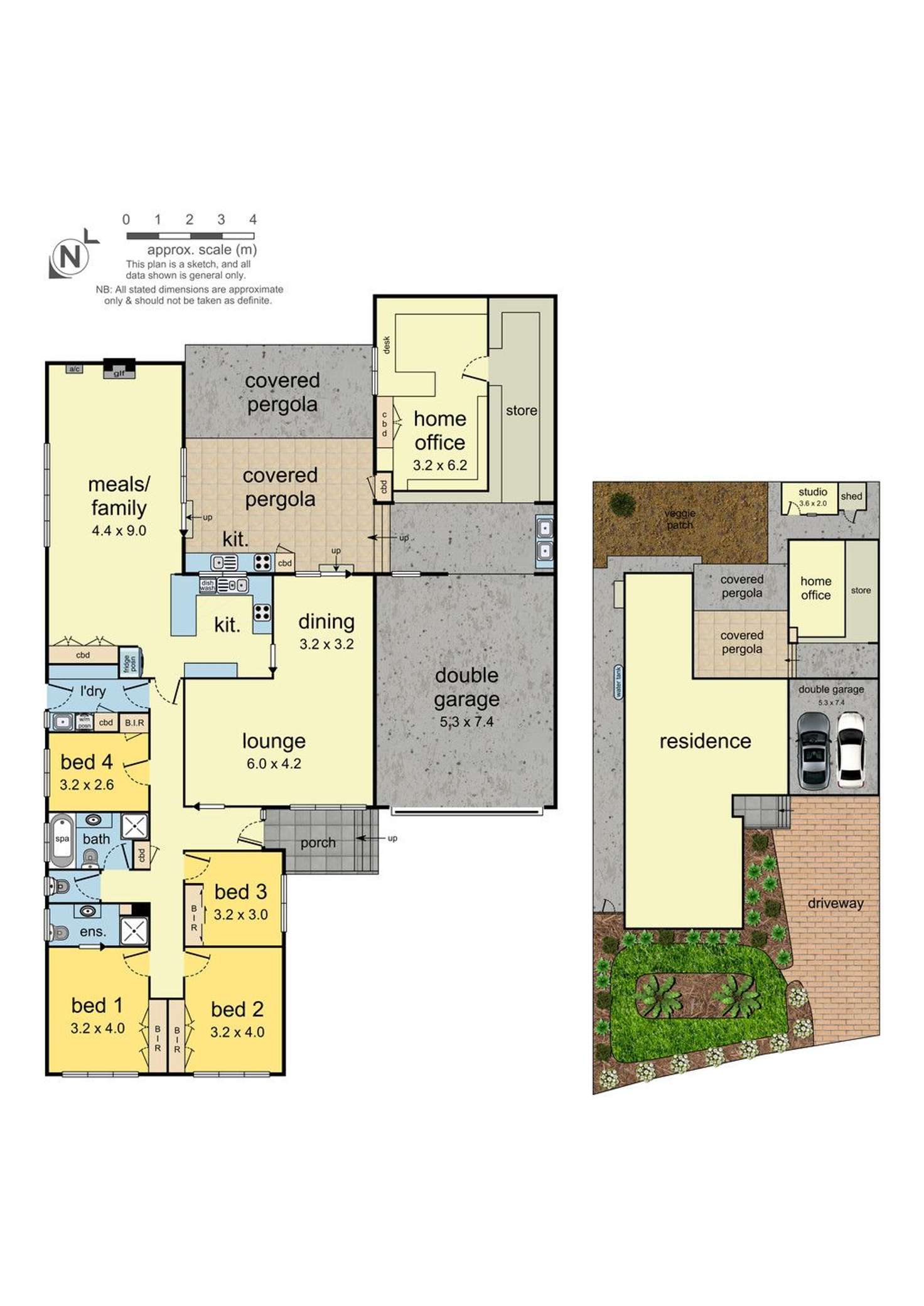 Floorplan of Homely house listing, 58 Bertrand Avenue, Mulgrave VIC 3170