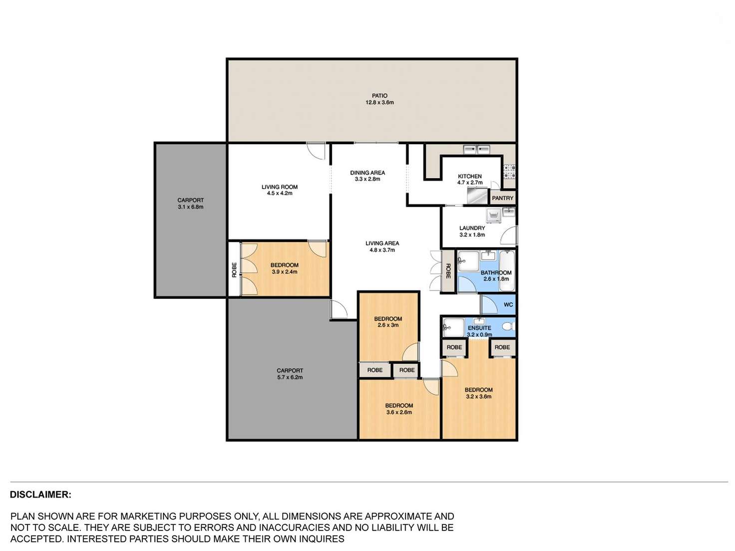 Floorplan of Homely house listing, 3 Forde Street, Kippa-ring QLD 4021