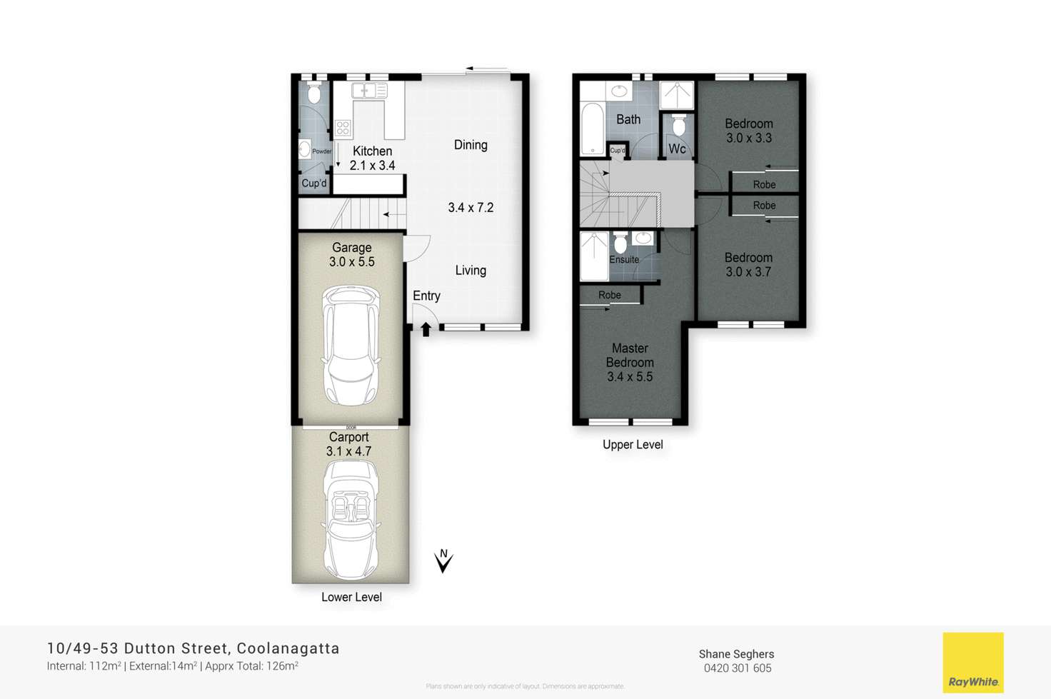 Floorplan of Homely townhouse listing, 10/49-53 Dutton Street, Coolangatta QLD 4225