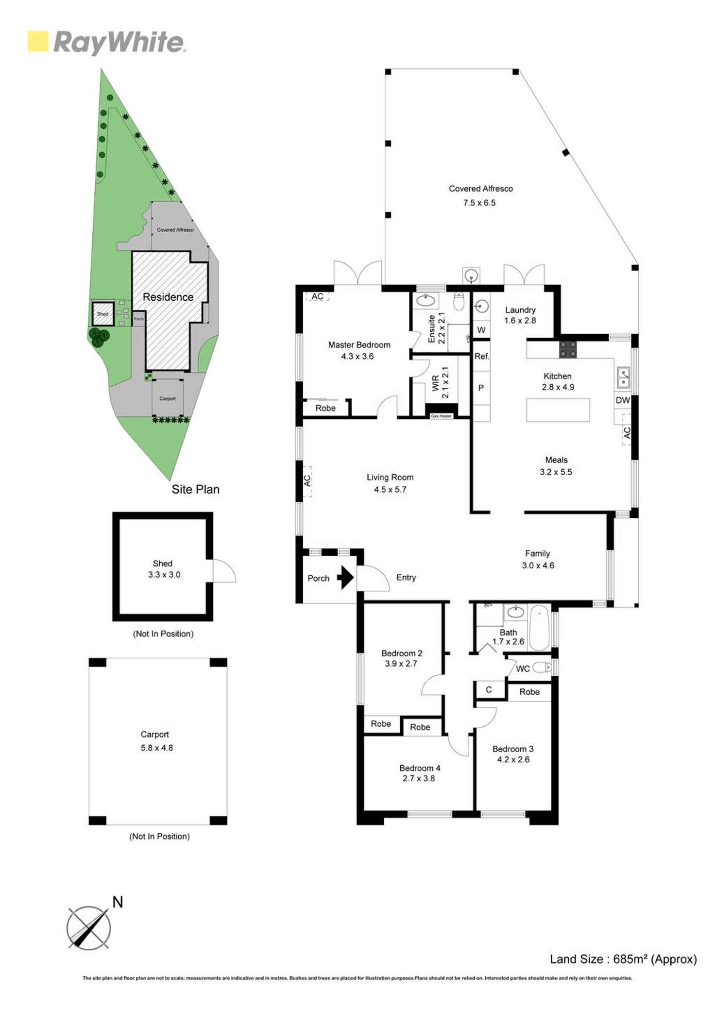 Floorplan of Homely house listing, 6 Highgate Court, Frankston VIC 3199