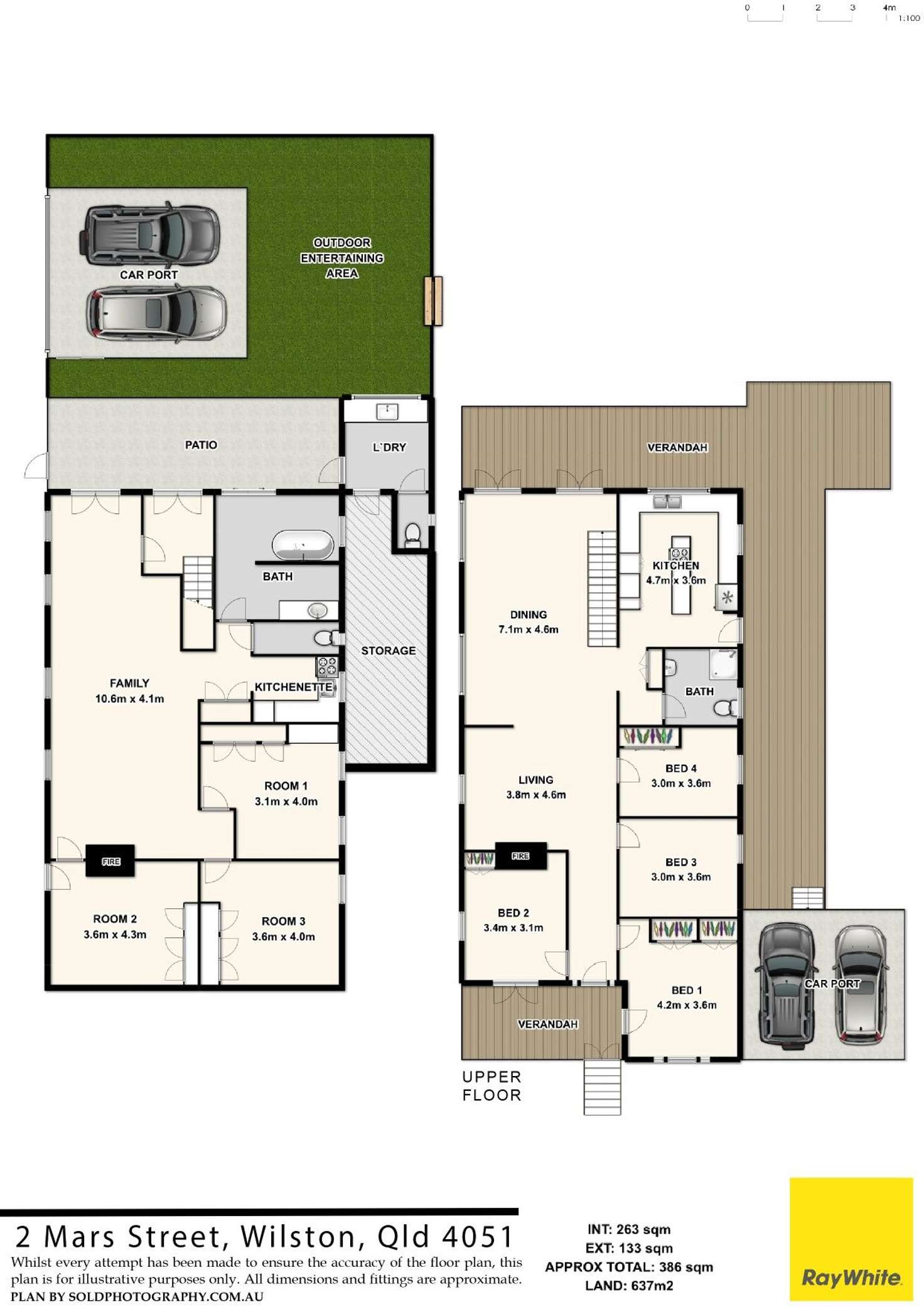 Floorplan of Homely house listing, 2 Mars Street, Wilston QLD 4051