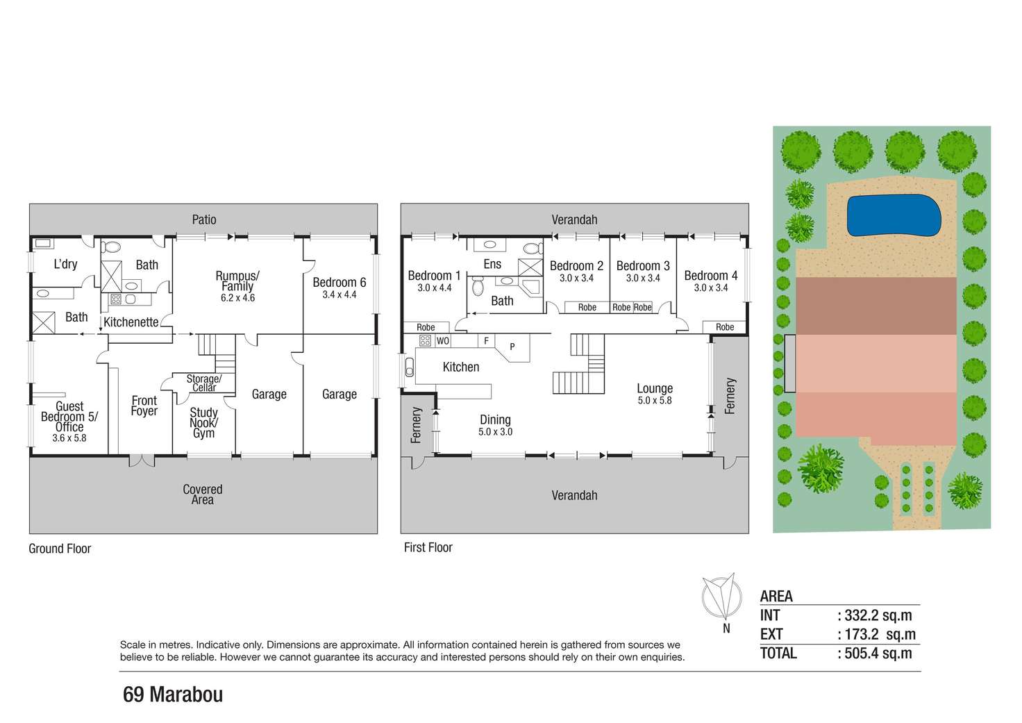 Floorplan of Homely house listing, 69 Marabou Drive, Annandale QLD 4814