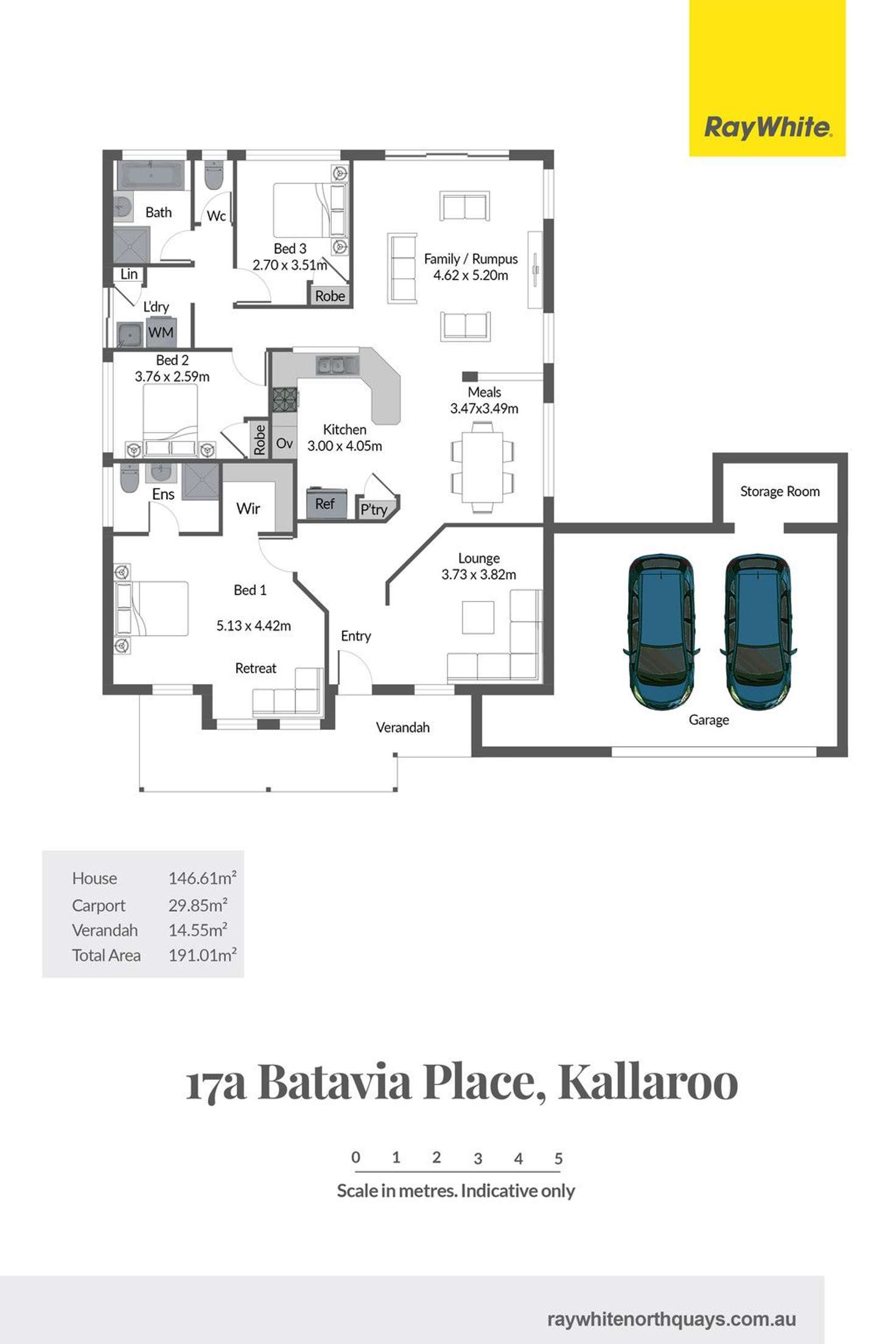 Floorplan of Homely house listing, 17a Batavia Place, Kallaroo WA 6025
