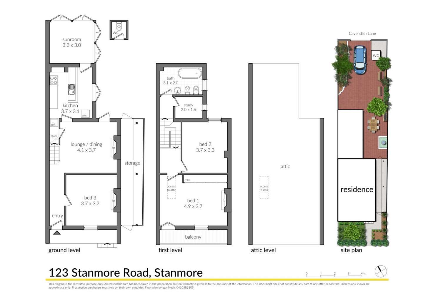 Floorplan of Homely house listing, 123 Stanmore Road, Stanmore NSW 2048