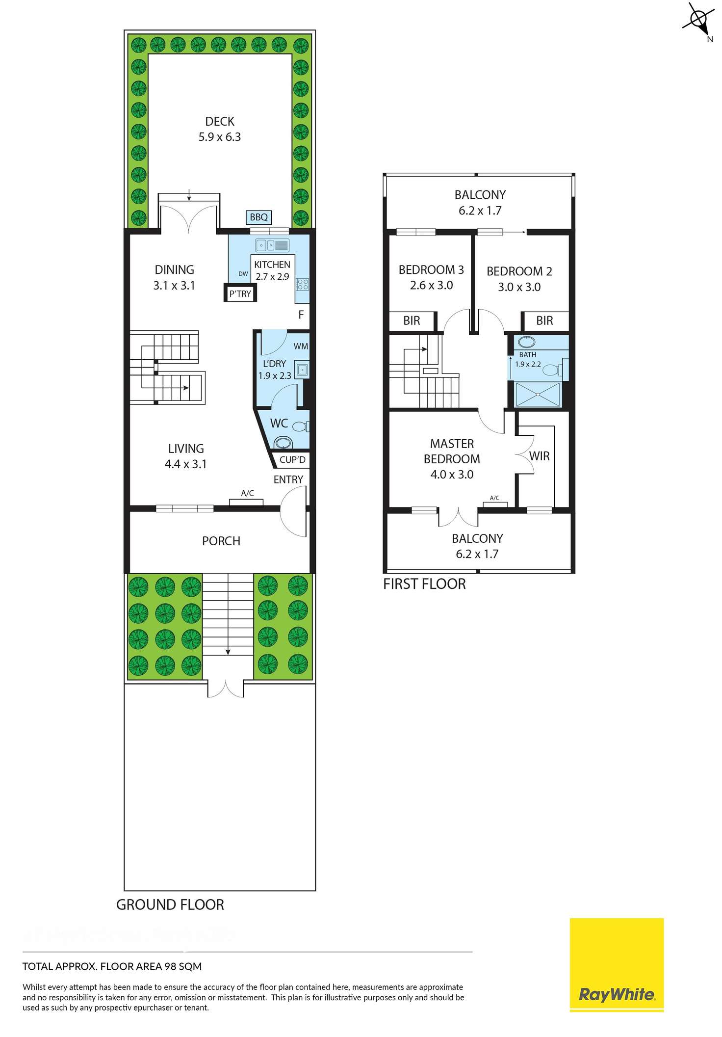 Floorplan of Homely house listing, 23 Myrtle Street, Perth WA 6000