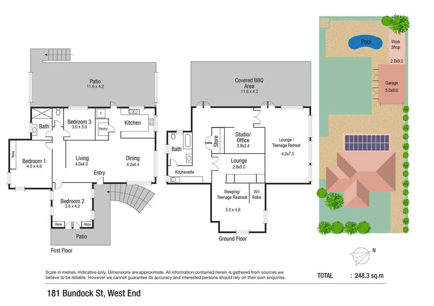Floorplan of Homely house listing, 181 Bundock Street, West End QLD 4810