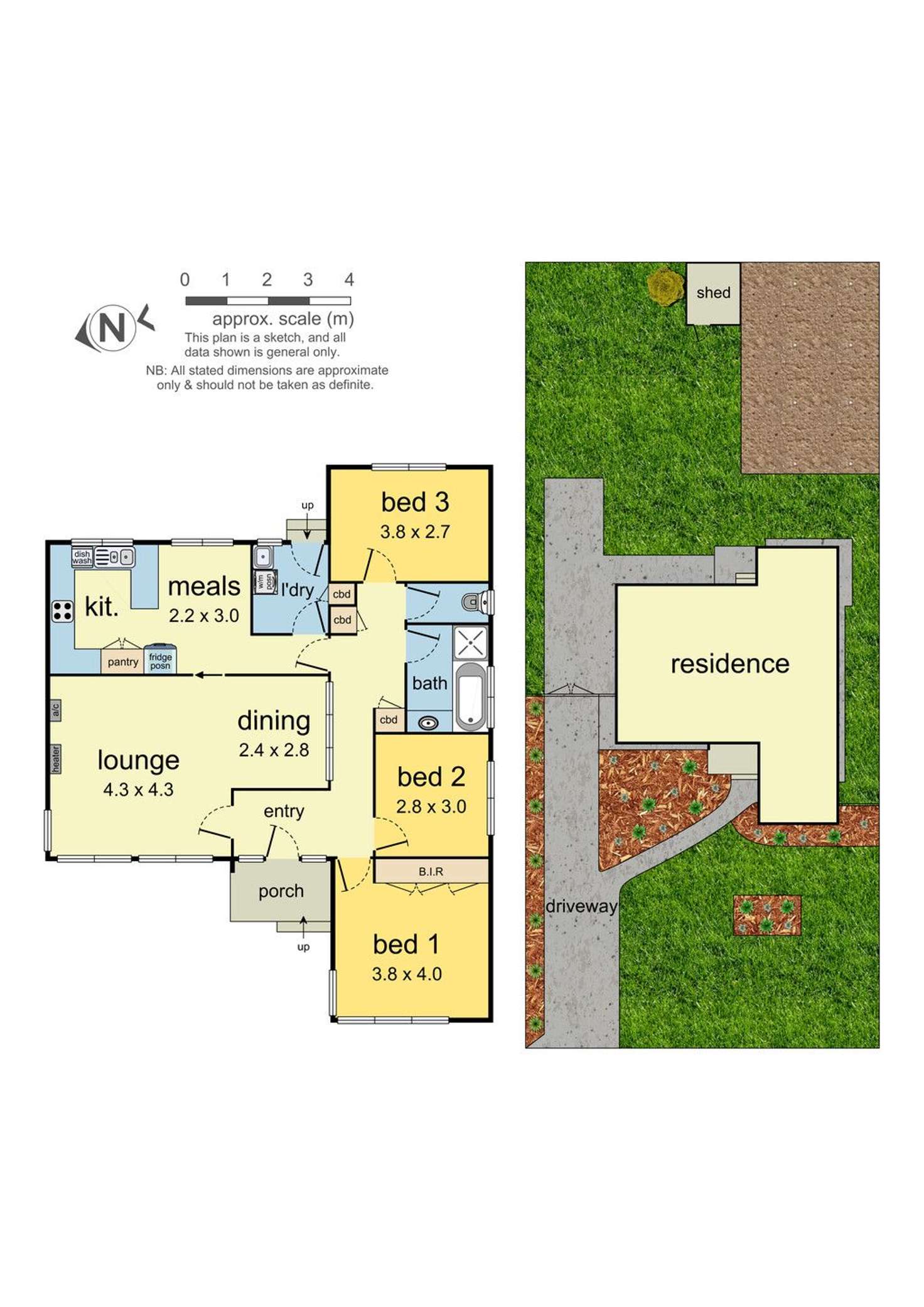 Floorplan of Homely house listing, 14 Lea Road, Mulgrave VIC 3170