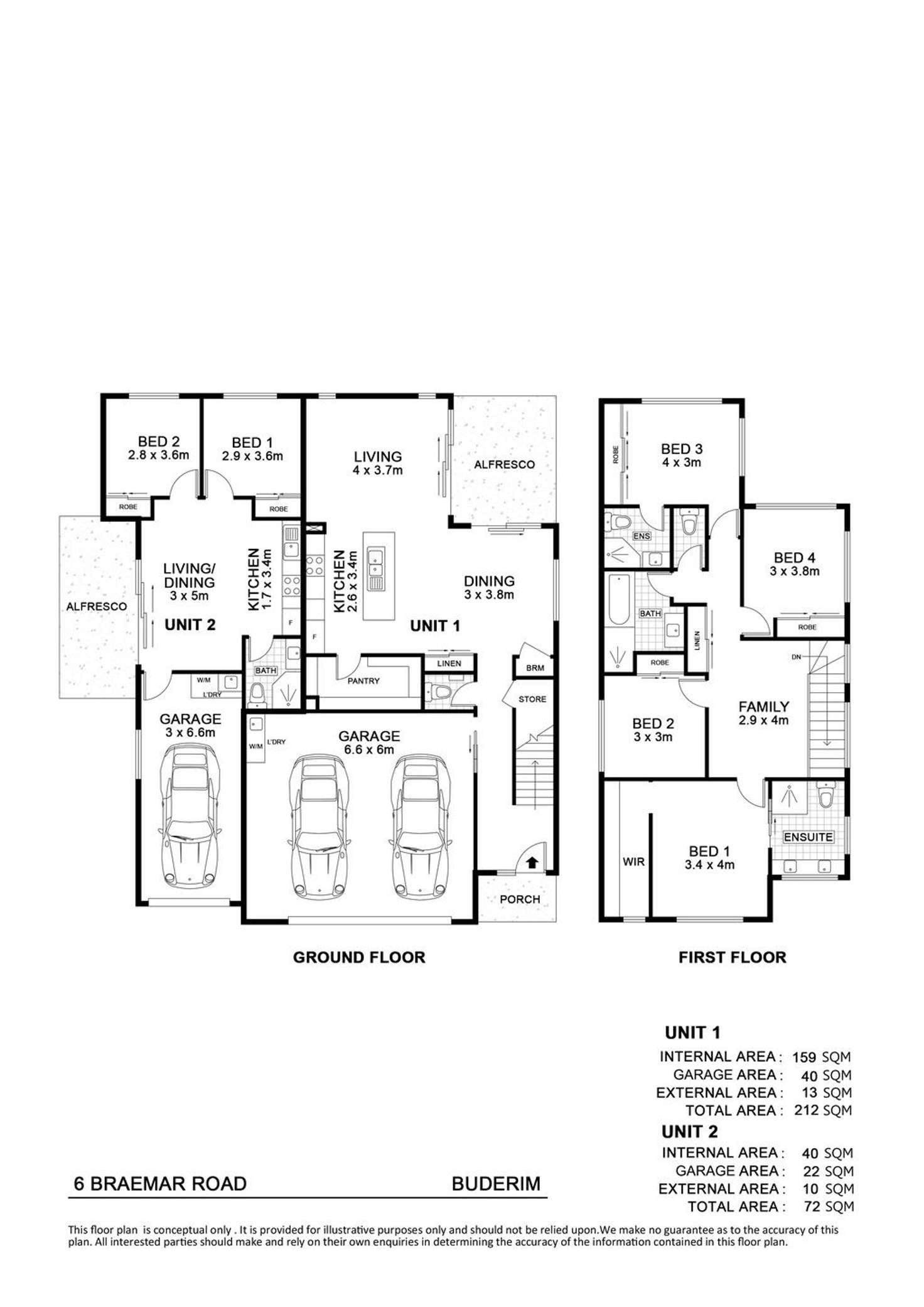 Floorplan of Homely house listing, 6 Braemar Road, Buderim QLD 4556