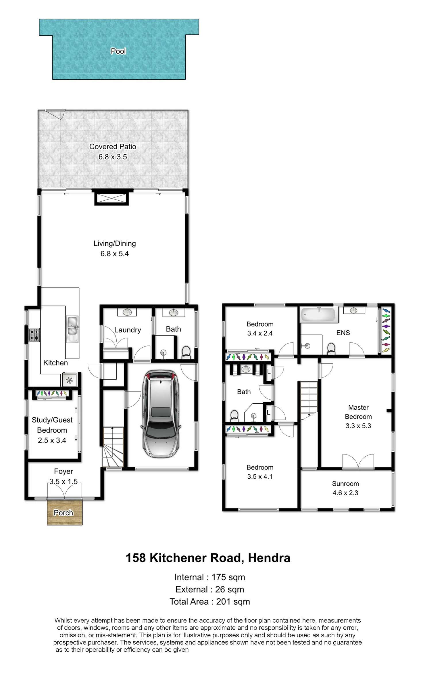 Floorplan of Homely house listing, 158 Kitchener Road, Hendra QLD 4011