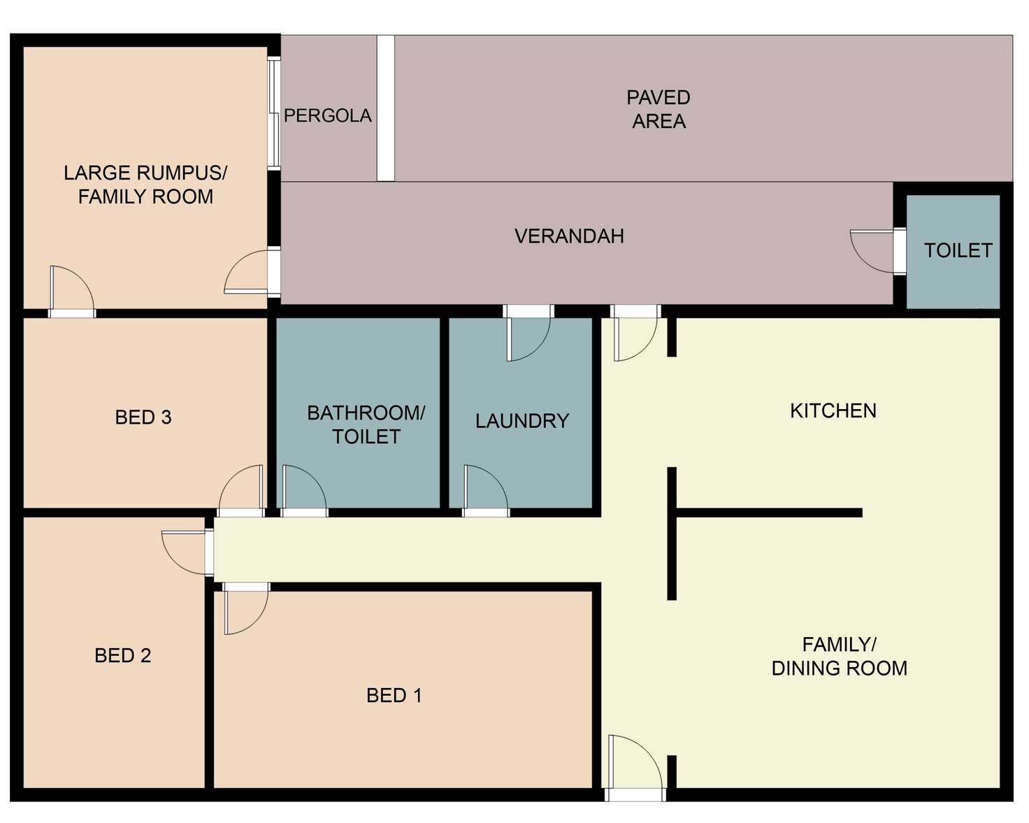Floorplan of Homely house listing, 1 Sanderson Street, Dubbo NSW 2830