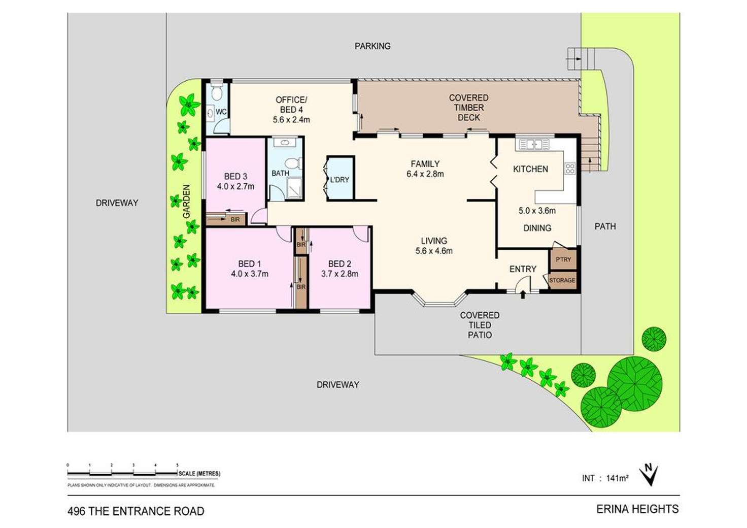 Floorplan of Homely house listing, 496 The Entrance Road, Erina Heights NSW 2260