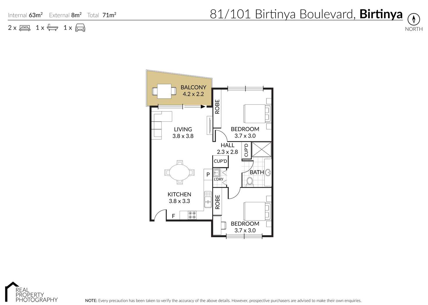 Floorplan of Homely unit listing, 82/101 Birtinya Boulevard, Birtinya QLD 4575