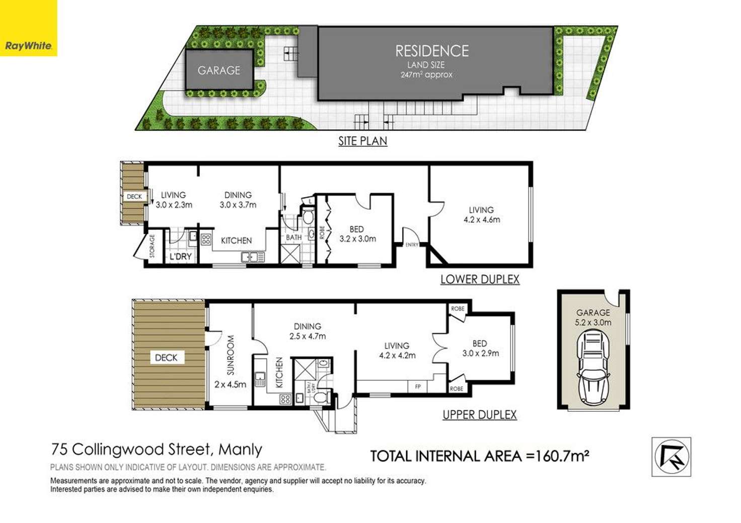 Floorplan of Homely house listing, 75 Collingwood Street, Manly NSW 2095