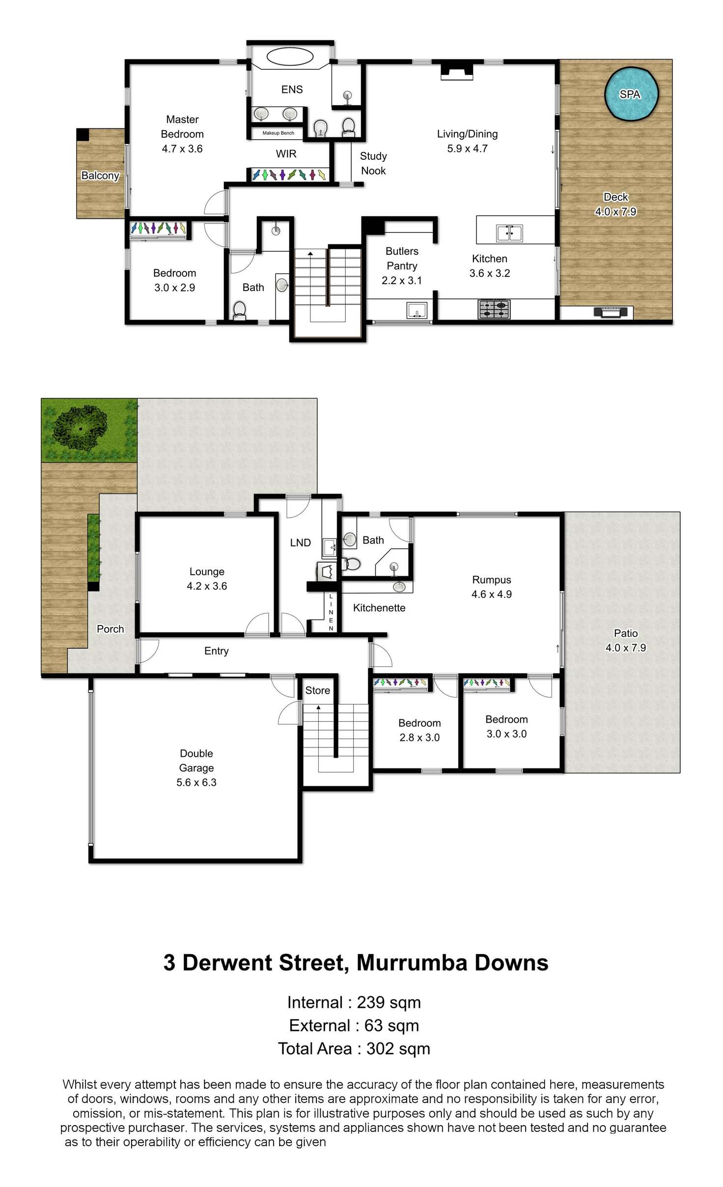 Floorplan of Homely house listing, 3 Derwent Street, Murrumba Downs QLD 4503