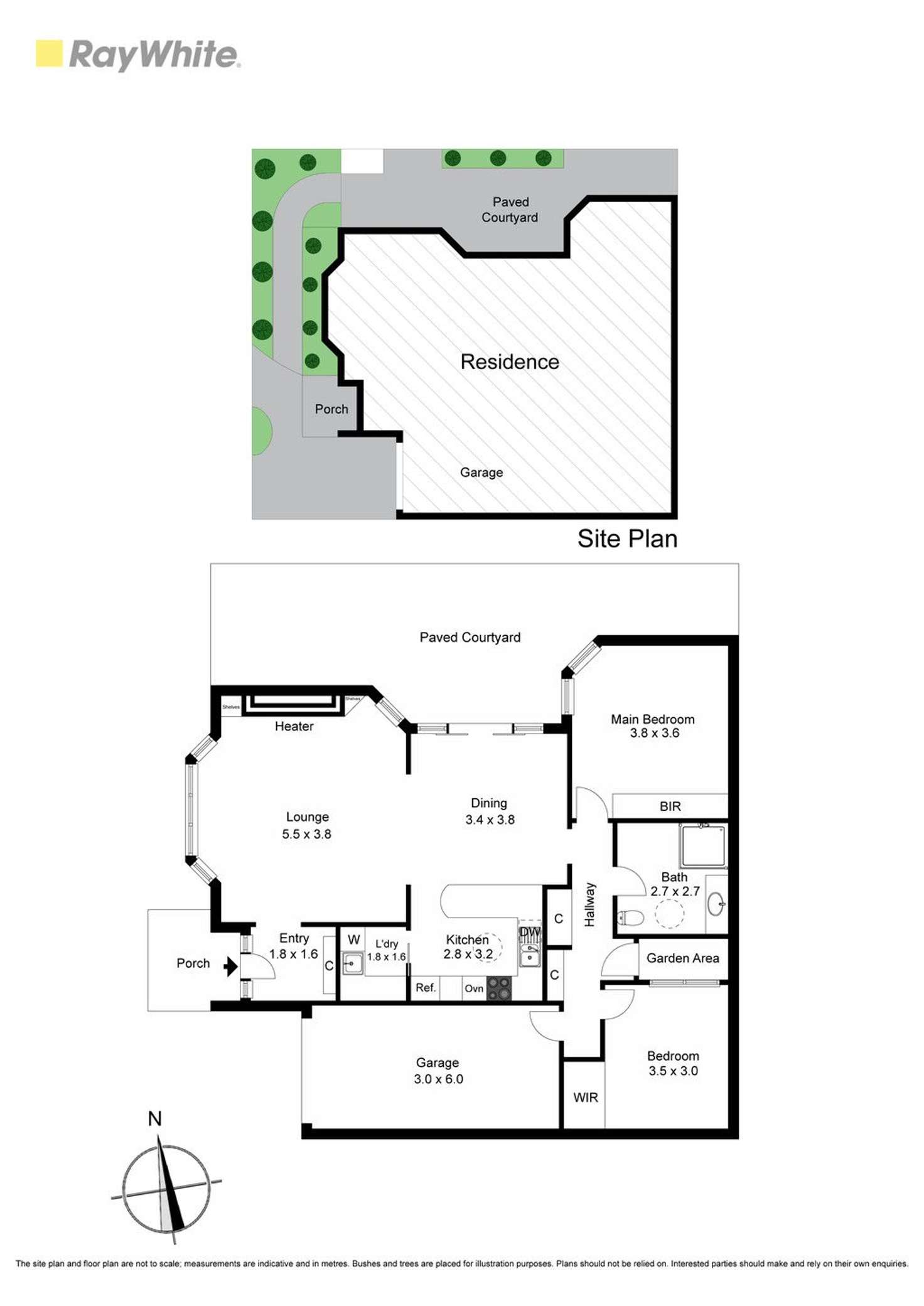 Floorplan of Homely townhouse listing, 2/35 Abbin Avenue, Bentleigh East VIC 3165