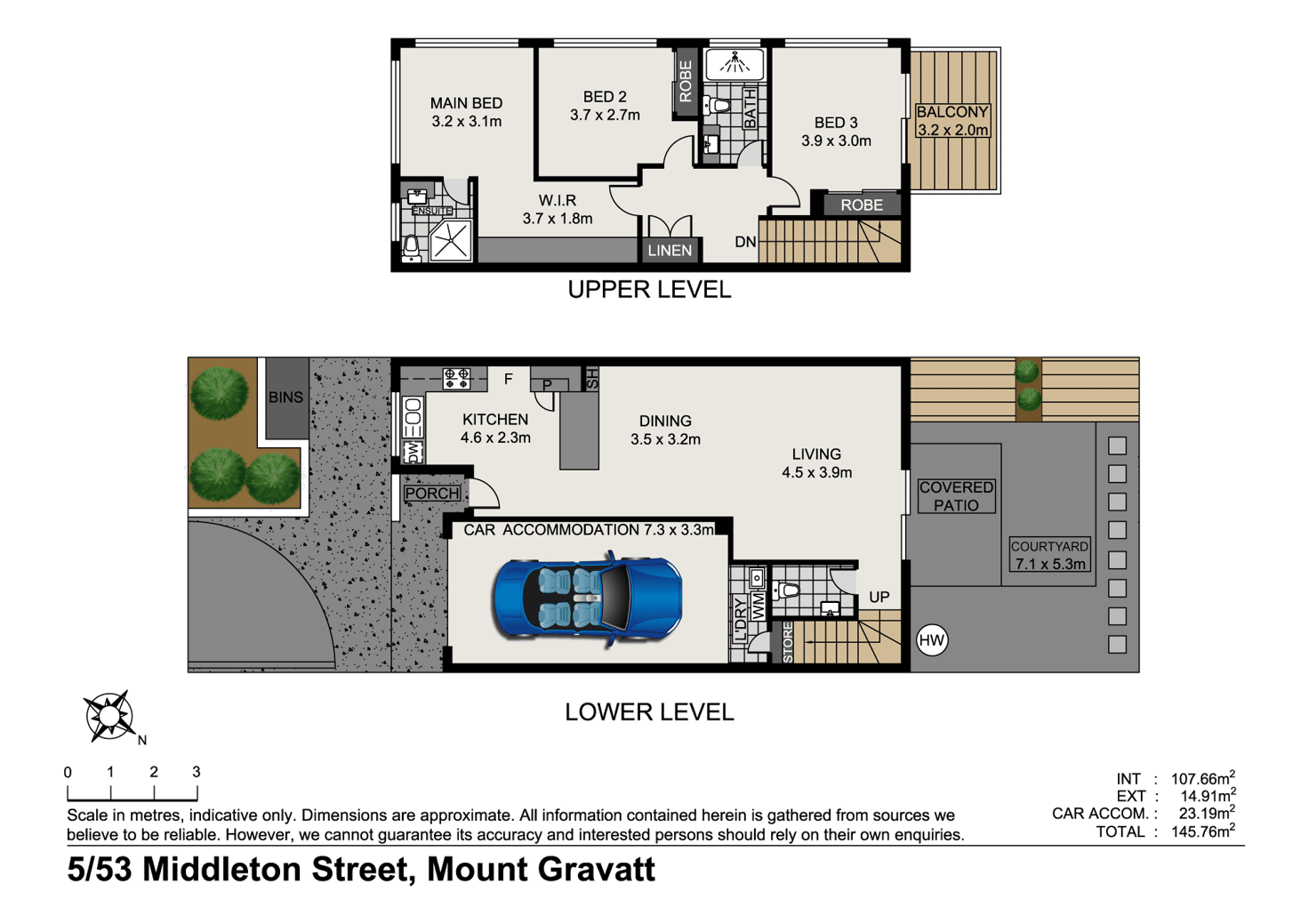 Floorplan of Homely townhouse listing, 5/53 Middleton Street, Mount Gravatt QLD 4122