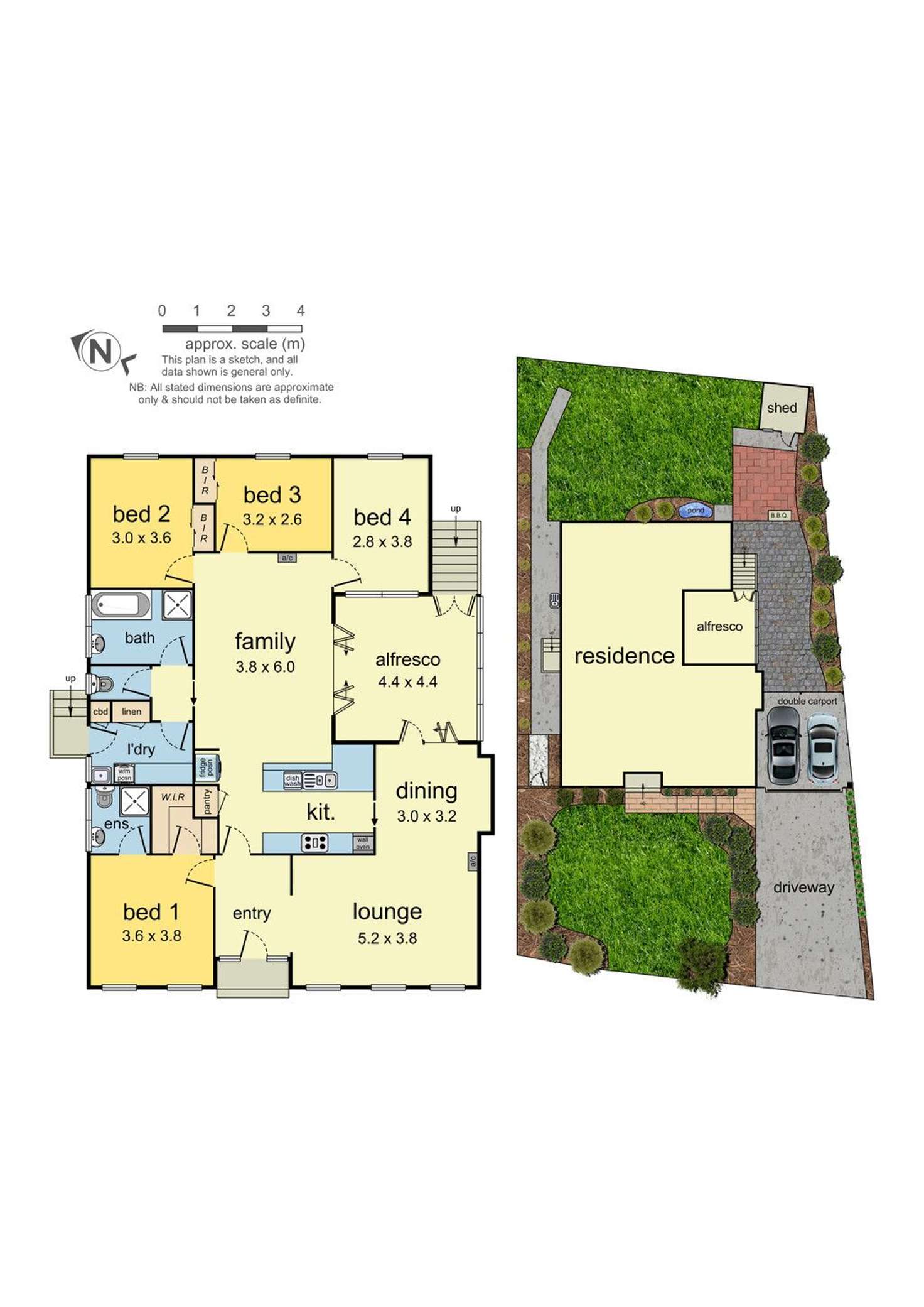 Floorplan of Homely house listing, 13 Cicada Court, Mulgrave VIC 3170