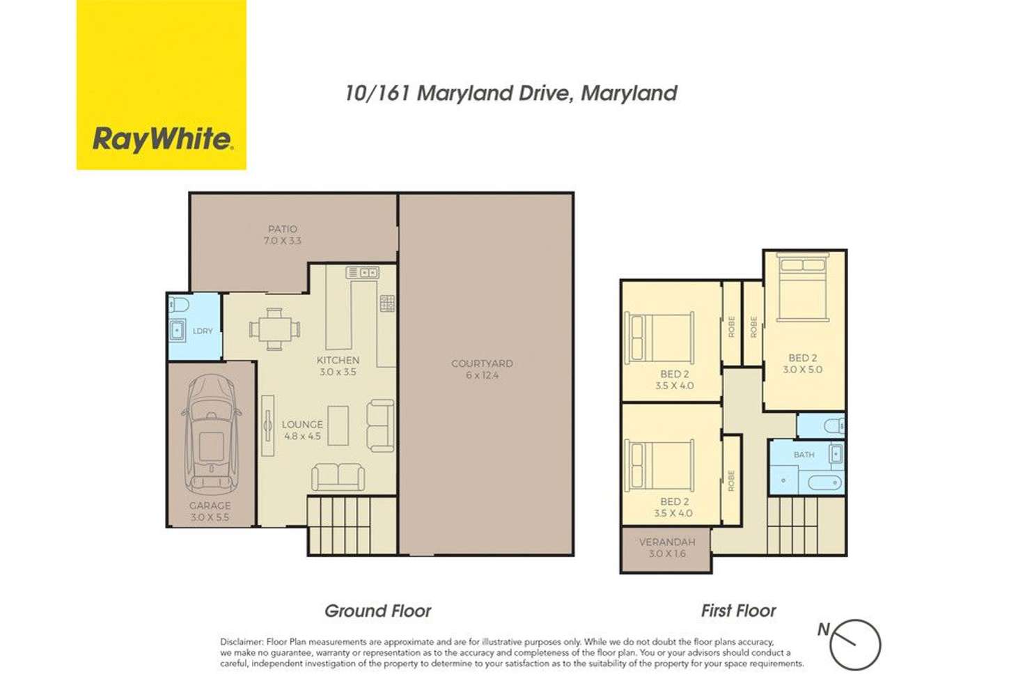 Floorplan of Homely house listing, 10/161 Maryland Drive, Maryland NSW 2287