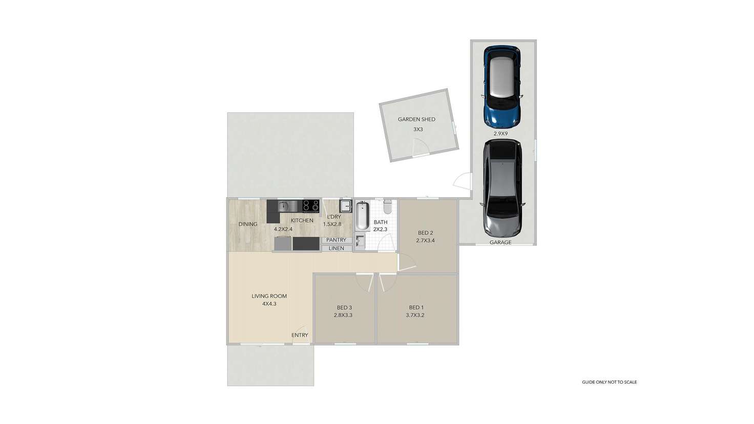 Floorplan of Homely house listing, 23 Glen Avon Drive, Redbank Plains QLD 4301