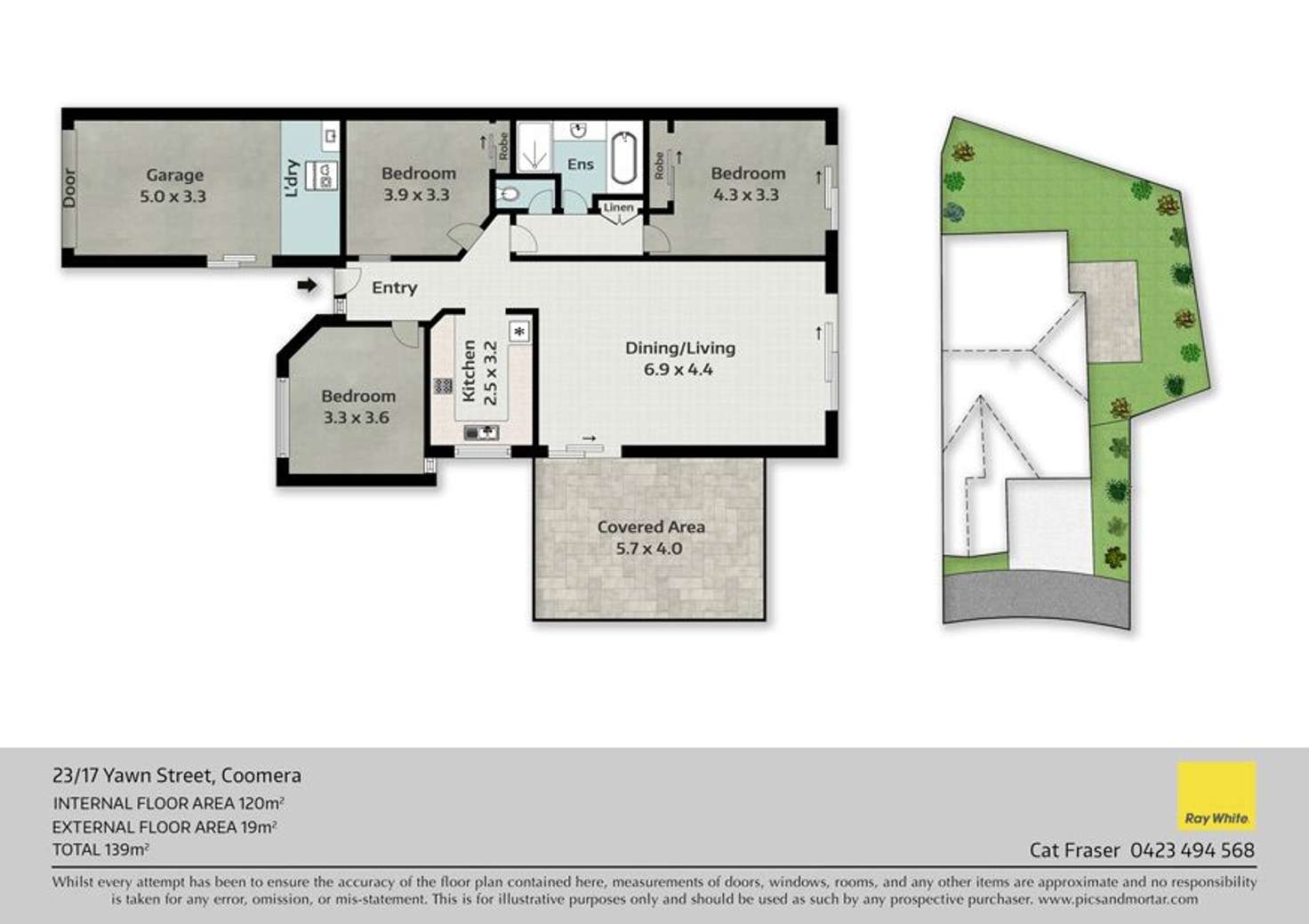 Floorplan of Homely house listing, 23/17 Yaun Street, Coomera QLD 4209