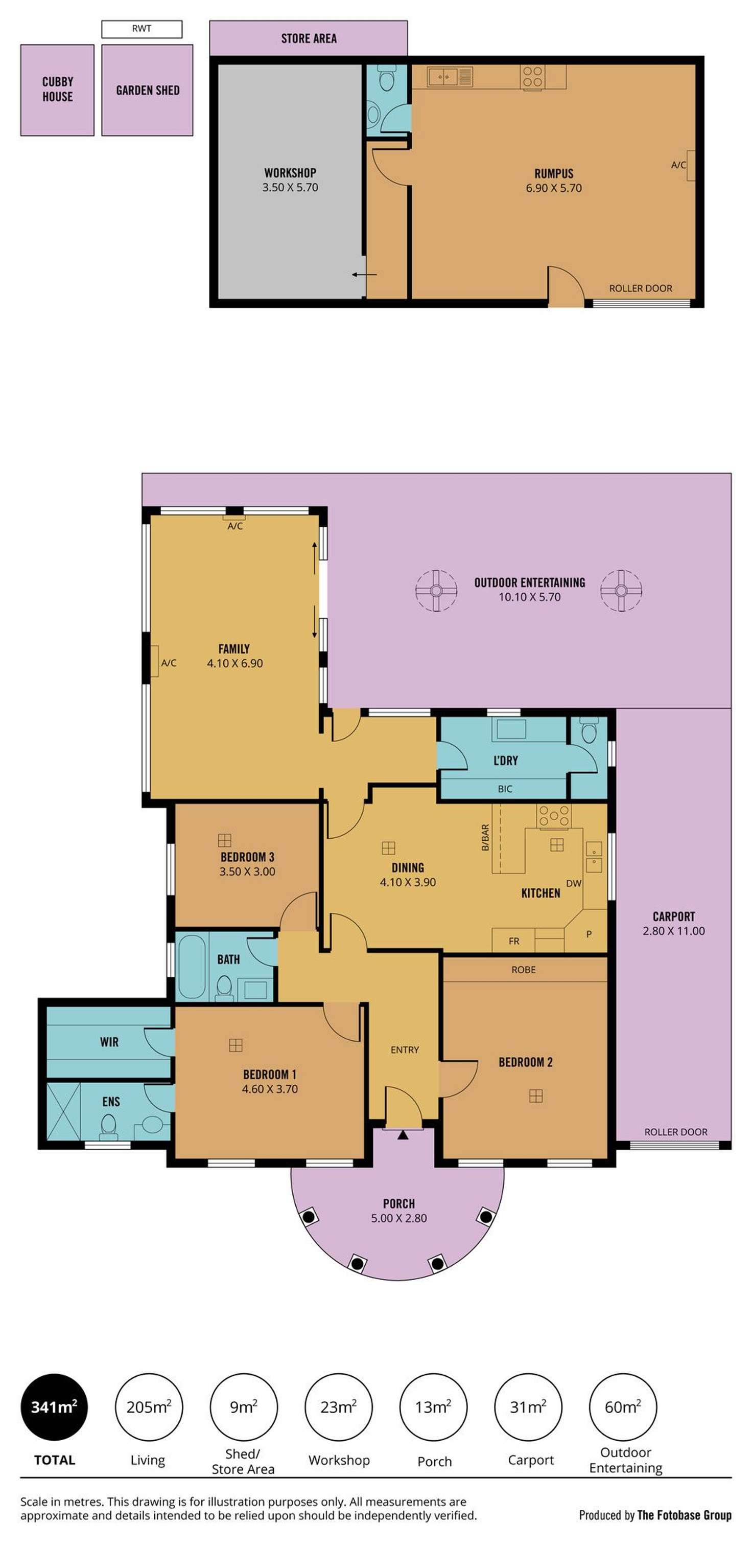 Floorplan of Homely house listing, 61 Hughes Street North, Woodville SA 5011