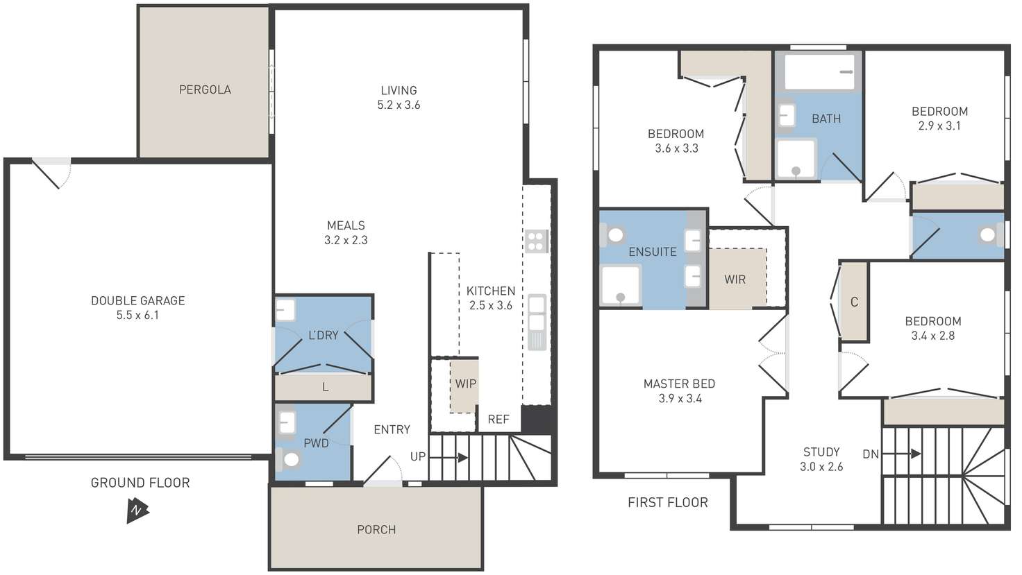 Floorplan of Homely house listing, 4 Aylesbury Terrace, Werribee VIC 3030