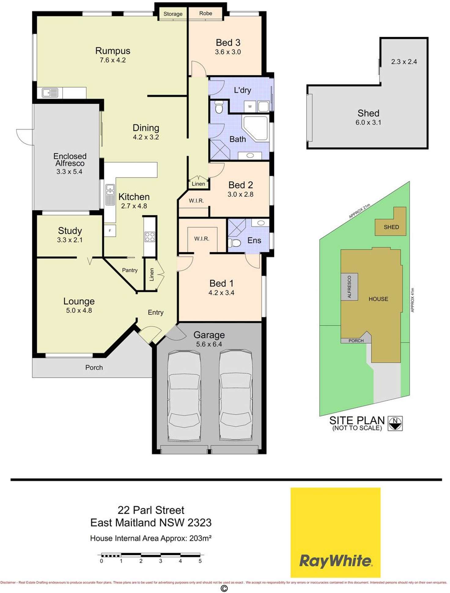 Floorplan of Homely house listing, 22 Parl Street, East Maitland NSW 2323