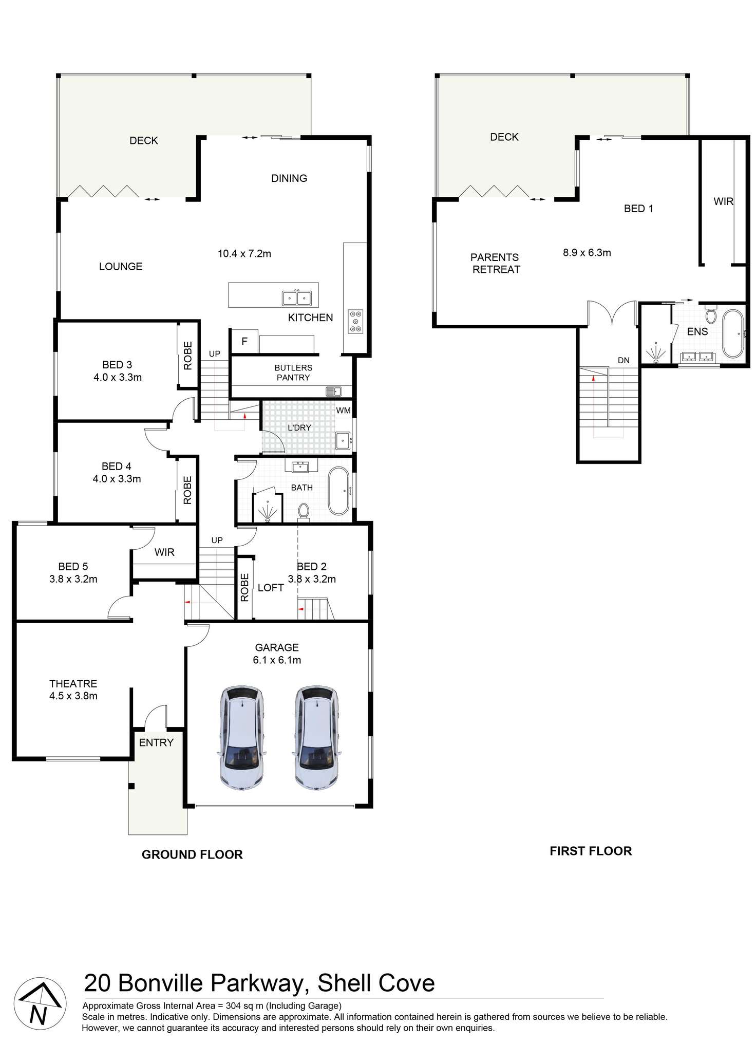 Floorplan of Homely house listing, 20 Bonville Parkway, Shell Cove NSW 2529
