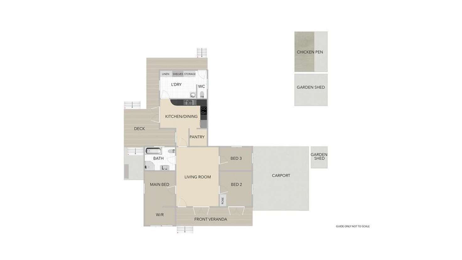 Floorplan of Homely house listing, 8 Cole Street, Redbank QLD 4301