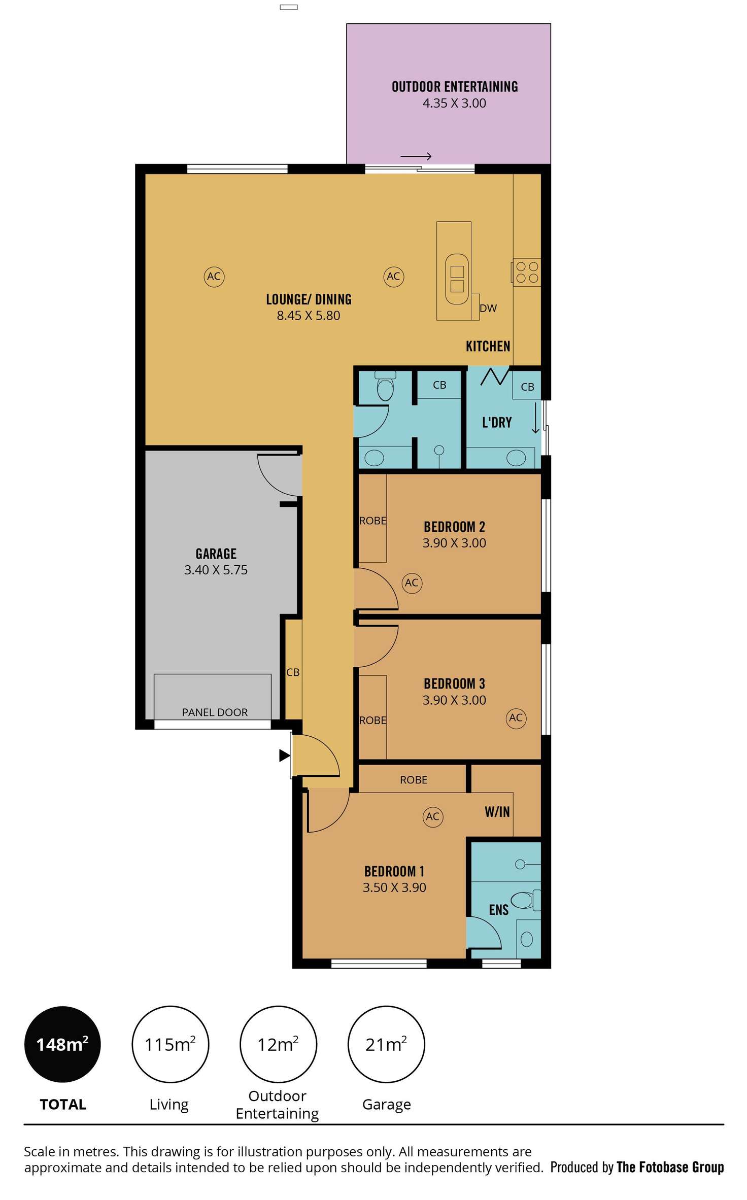 Floorplan of Homely house listing, 2/14 Dee Street, Woodville South SA 5011