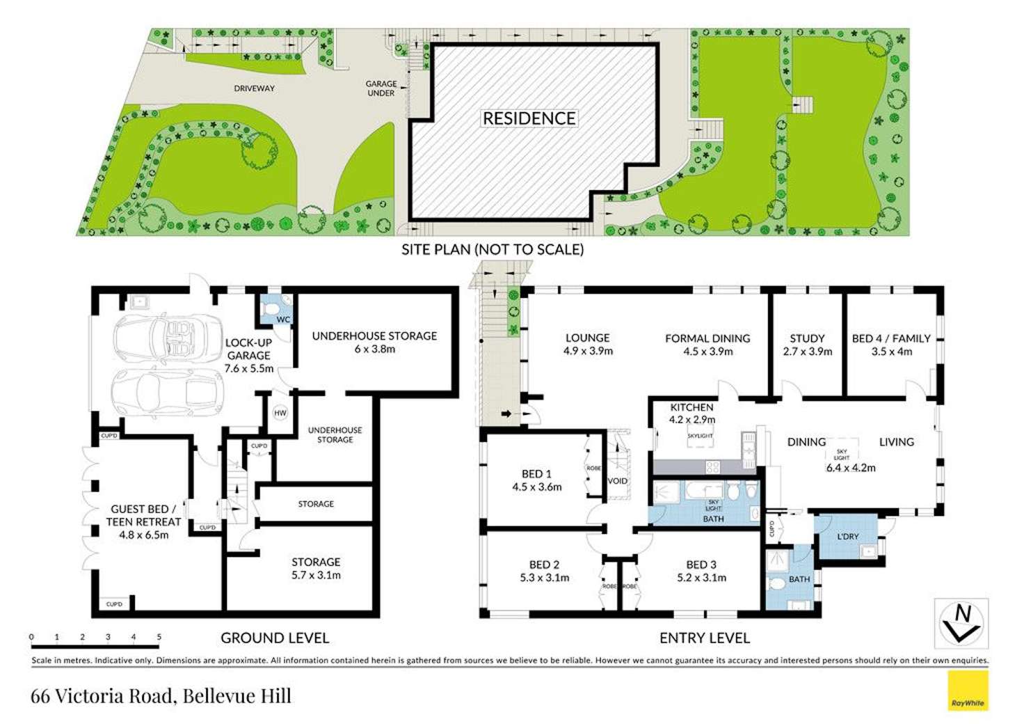 Floorplan of Homely house listing, 66 Victoria Road, Bellevue Hill NSW 2023