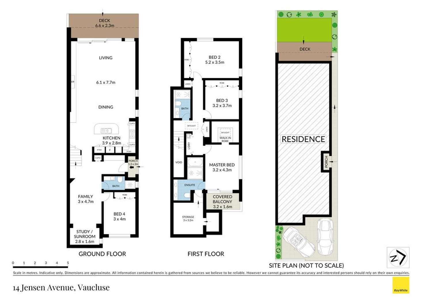 Floorplan of Homely house listing, 14 Jensen Avenue, Vaucluse NSW 2030