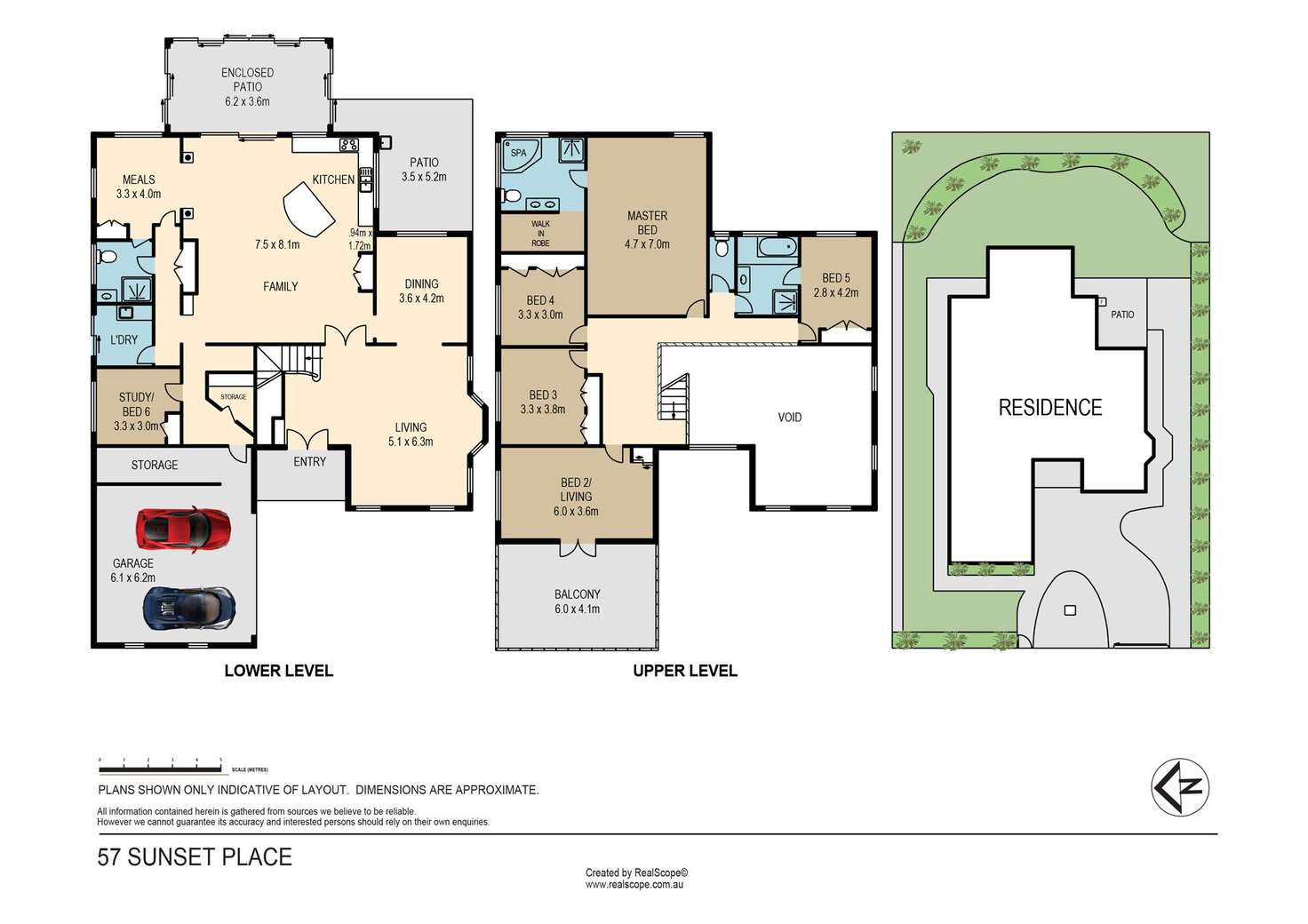 Floorplan of Homely house listing, 57 Sunset Place, Carindale QLD 4152