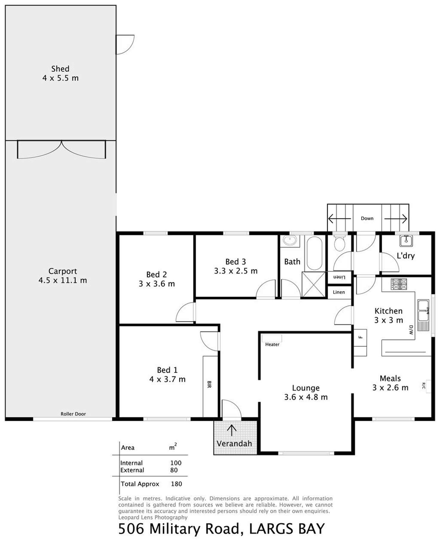 Floorplan of Homely house listing, 506 Military Road, Largs North SA 5016