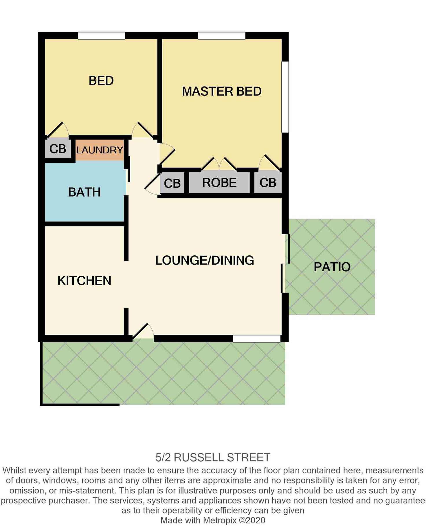 Floorplan of Homely unit listing, 5/2 Russell Street, Woodridge QLD 4114