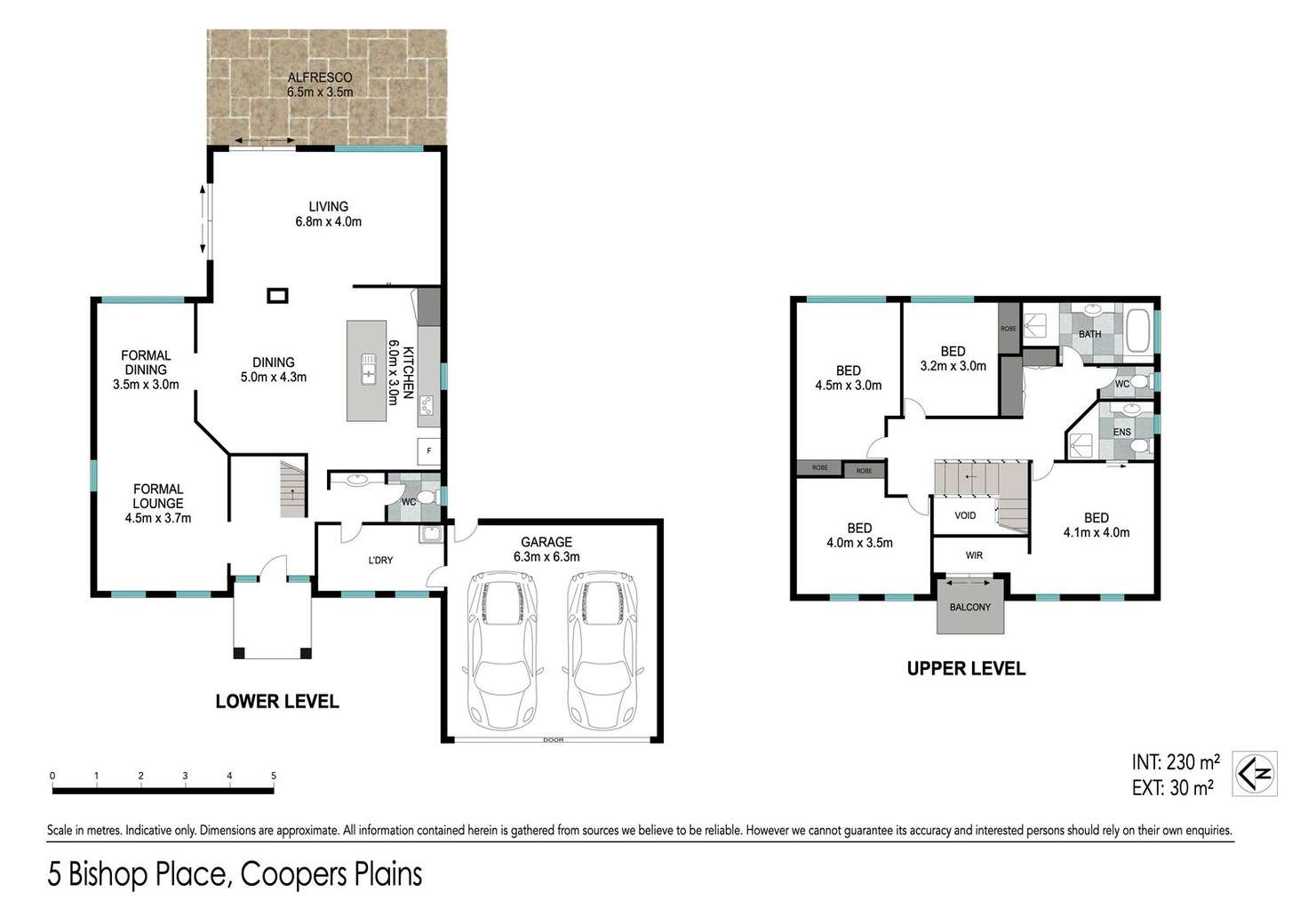 Floorplan of Homely house listing, 5 Bishop Place, Coopers Plains QLD 4108