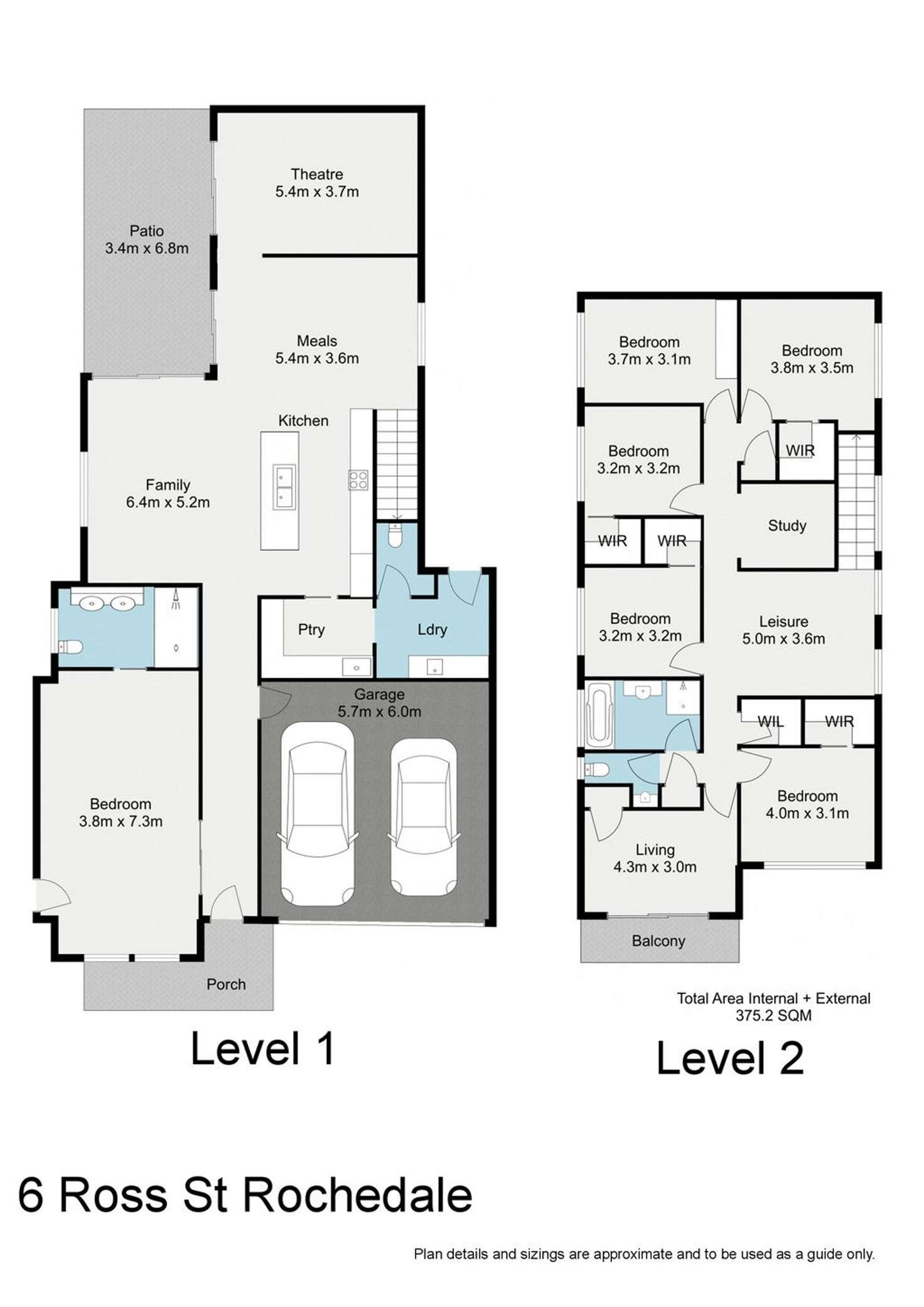 Floorplan of Homely house listing, 6 ROSS Street, Rochedale QLD 4123