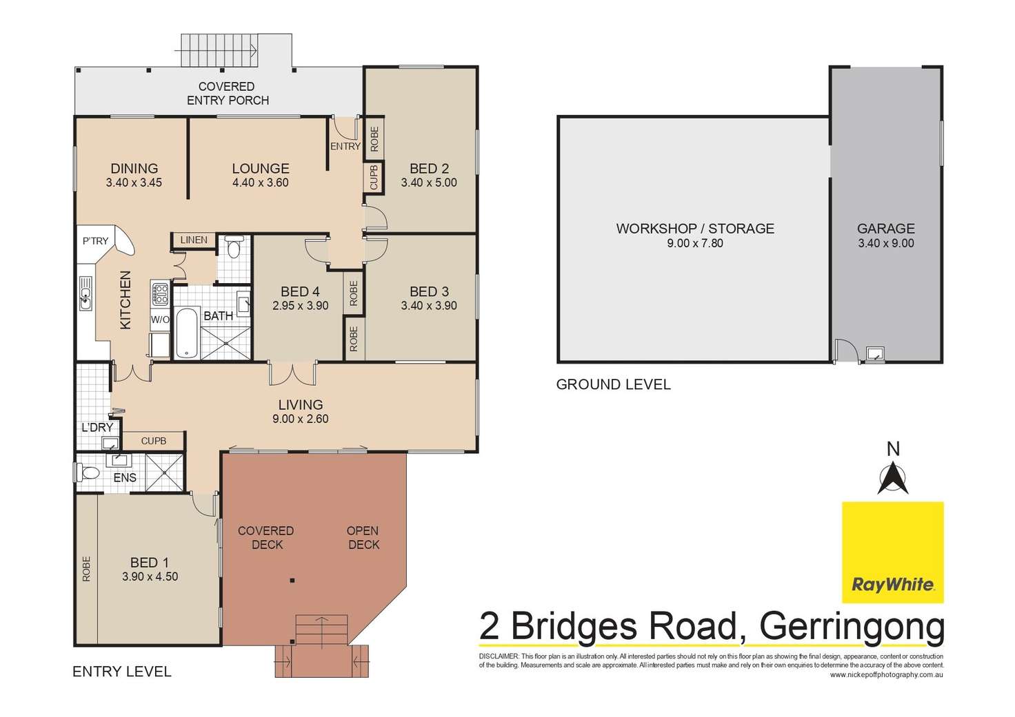 Floorplan of Homely house listing, 2 Bridges Road, Gerringong NSW 2534