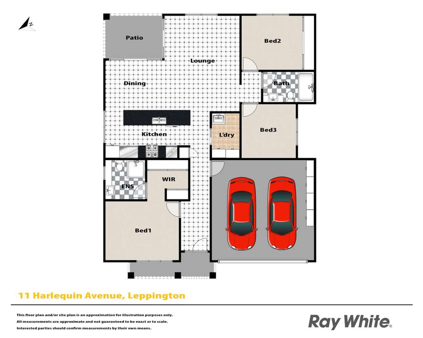 Floorplan of Homely house listing, 11 Harlequin Avenue, Leppington NSW 2179