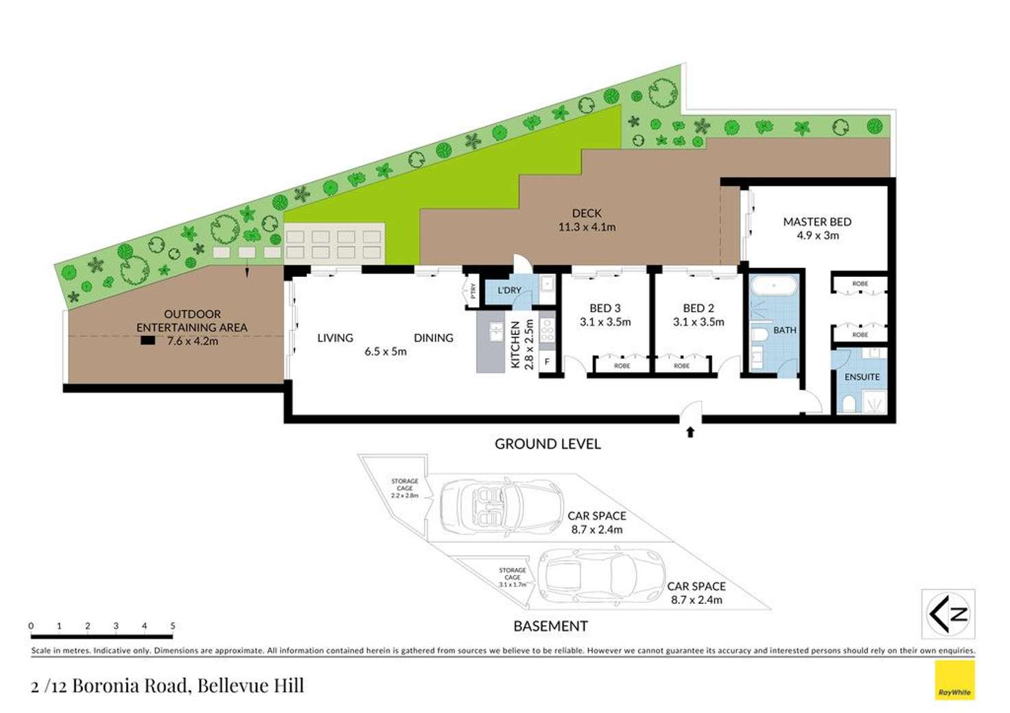 Floorplan of Homely apartment listing, 2/12 Boronia Road, Bellevue Hill NSW 2023