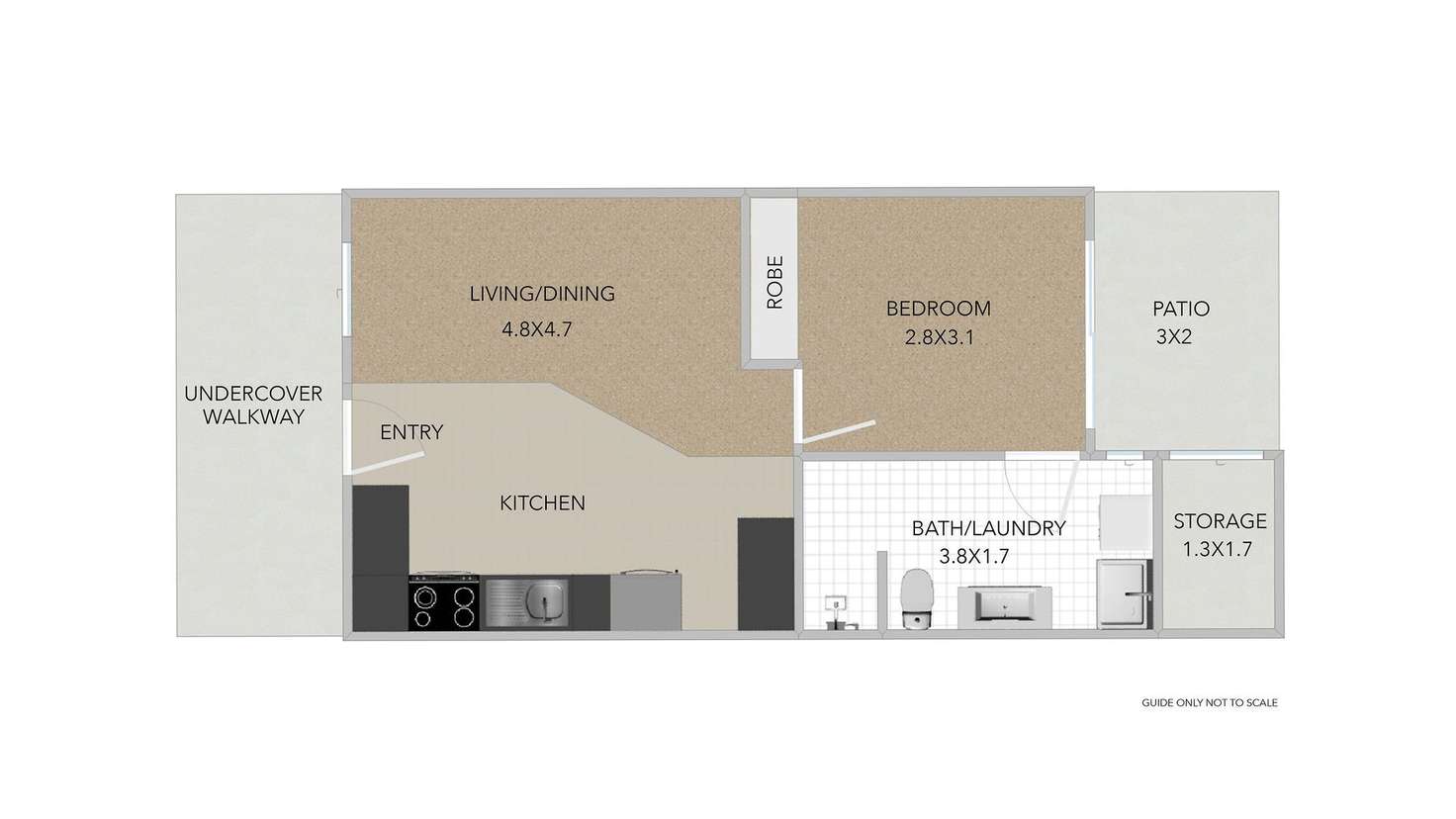 Floorplan of Homely house listing, 48/13 Thomas Street, Goodna QLD 4300