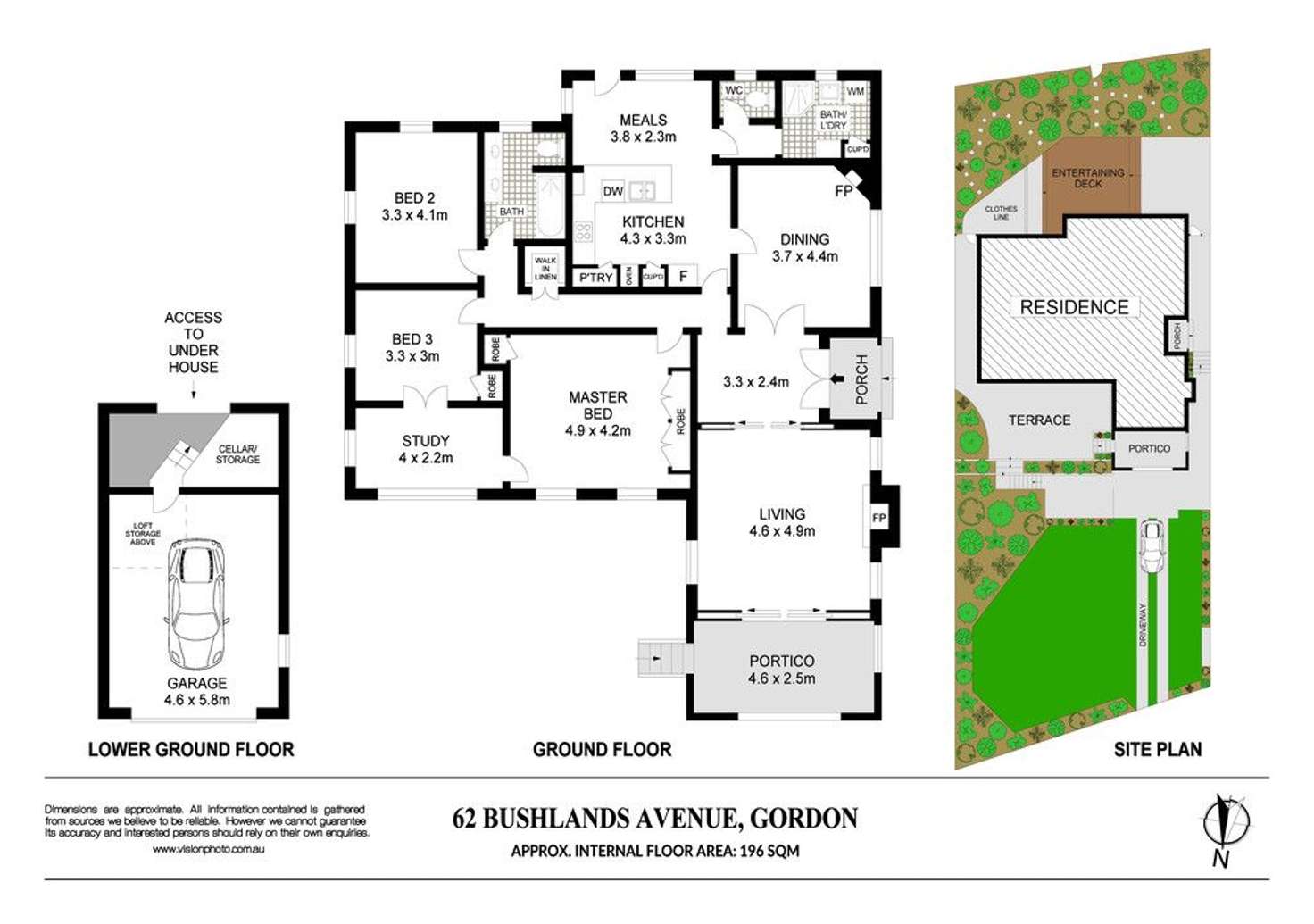 Floorplan of Homely house listing, 62 Bushlands Avenue, Gordon NSW 2072