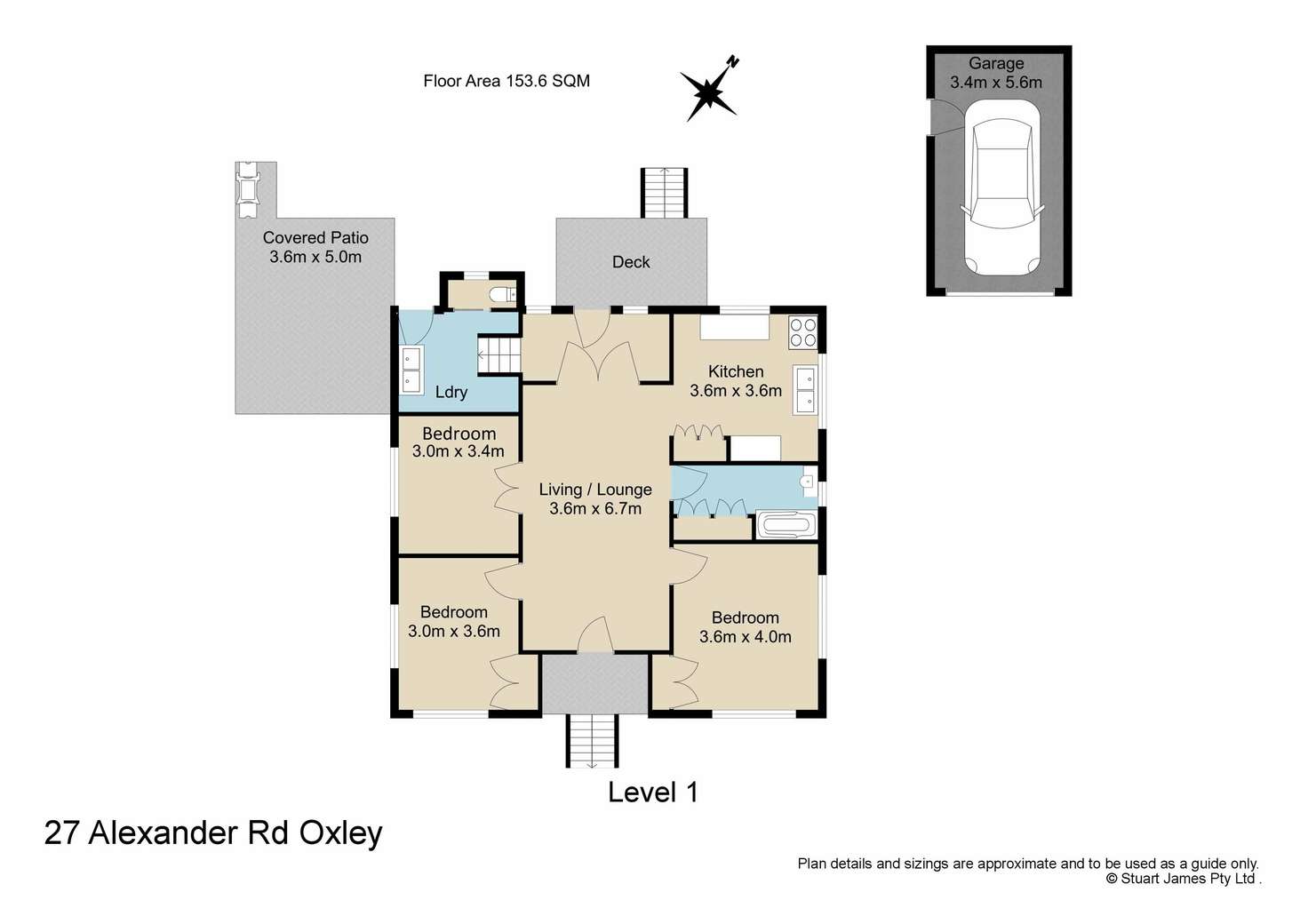 Floorplan of Homely house listing, 27 Alexander Road, Oxley QLD 4075
