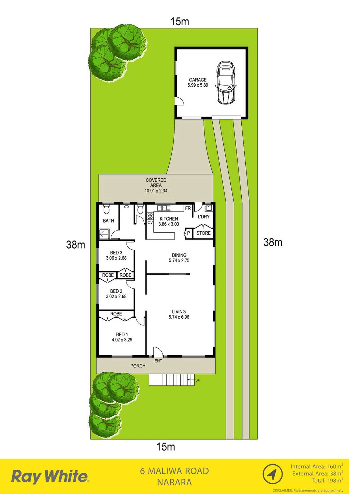 Floorplan of Homely house listing, 6 Maliwa Road, Narara NSW 2250