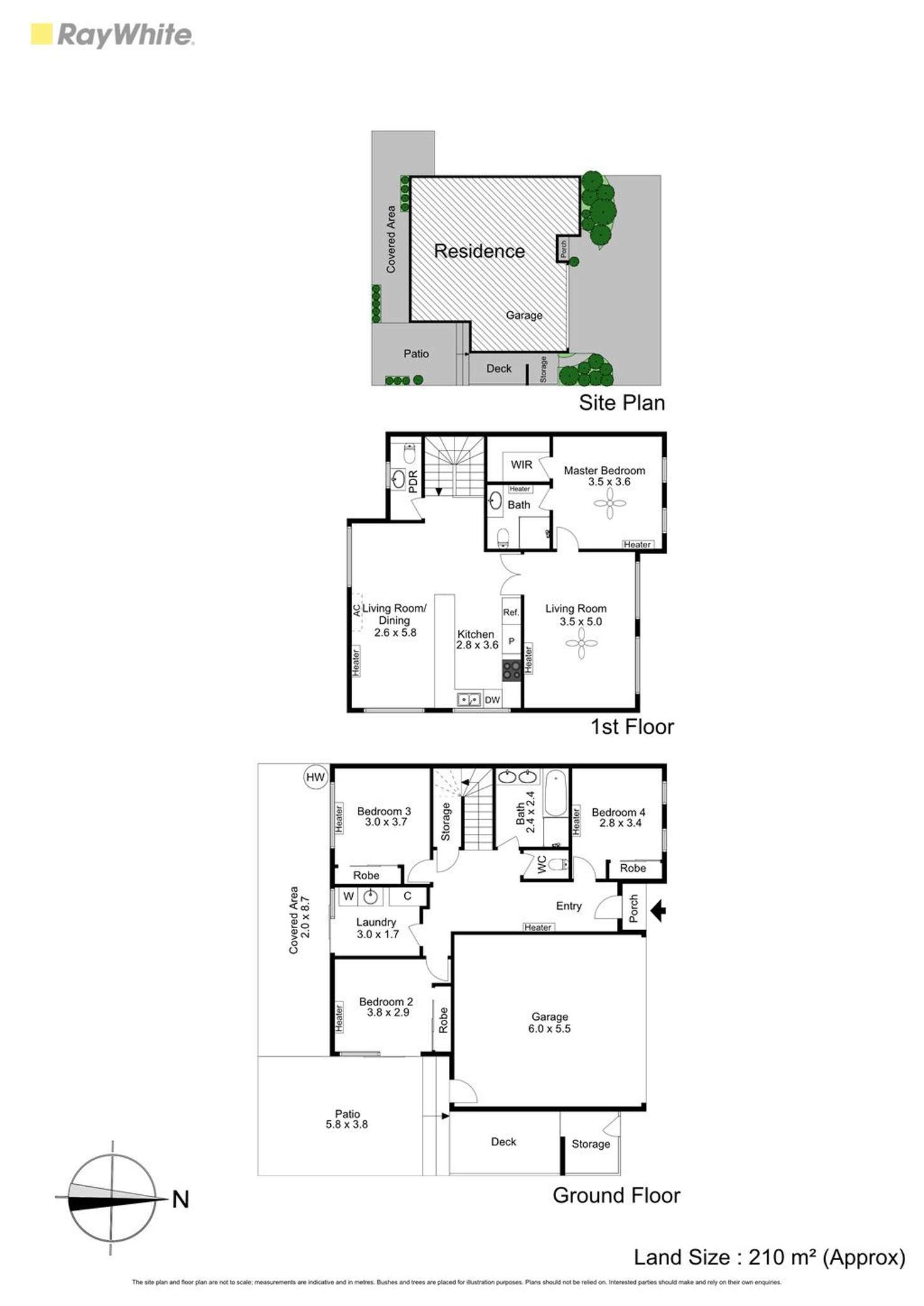 Floorplan of Homely townhouse listing, 16/259 Nepean Highway, Seaford VIC 3198